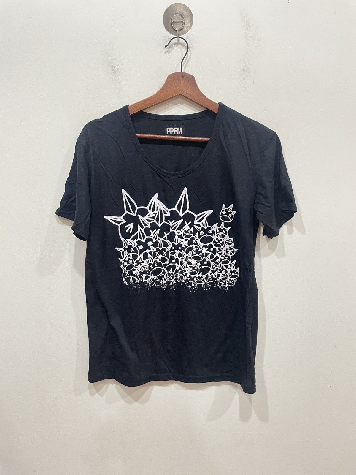 Palace x Nike Tri Swoosh T-Shirt Charcoal