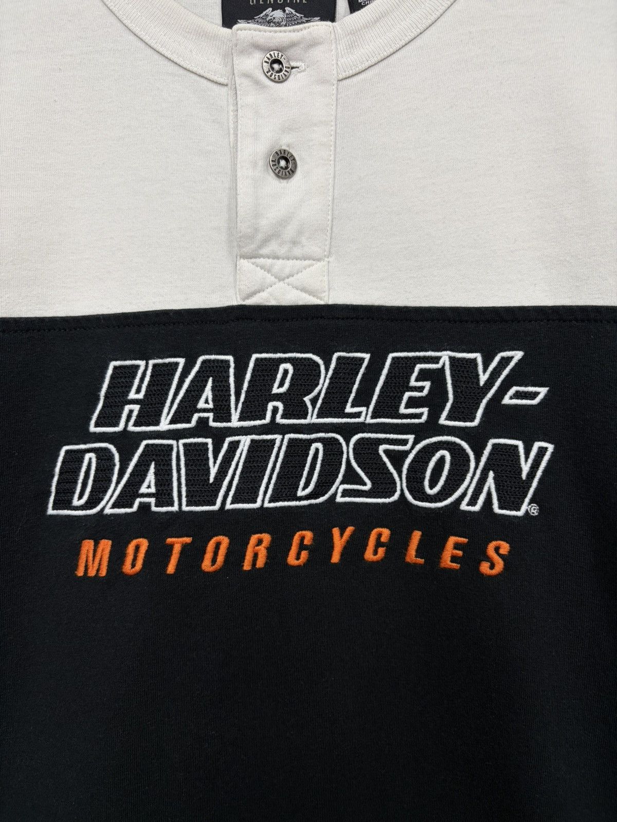 Harley Davidson Harley-Davidson Long Sleeve Tee Biker Graphic 90s–Y2K Moto Size US M / EU 48-50 / 2 - 5 Thumbnail