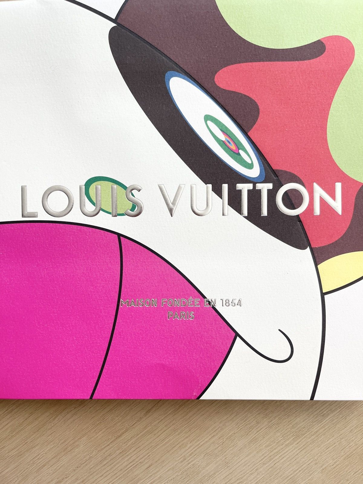 Louis Vuitton 2025 Louis Vuitton x Murakami Paper Shopping Bag Size ONE SIZE - 2 Thumbnail