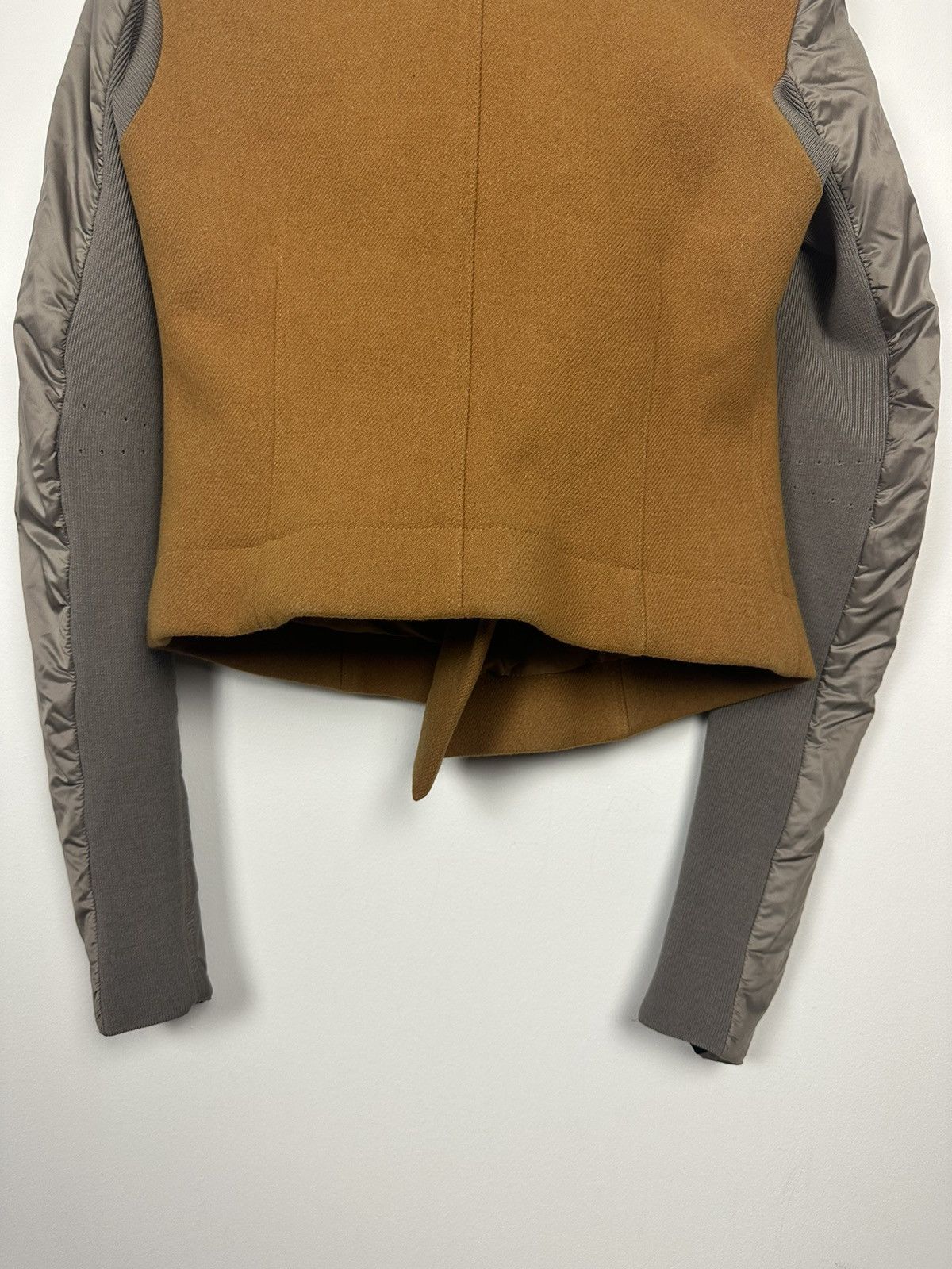 Rick Owens FW17 ‘GLITTER’ Wool Puffed Sleeve Biker Jacket Size US S / EU 44-46 / 1 - 10 Thumbnail