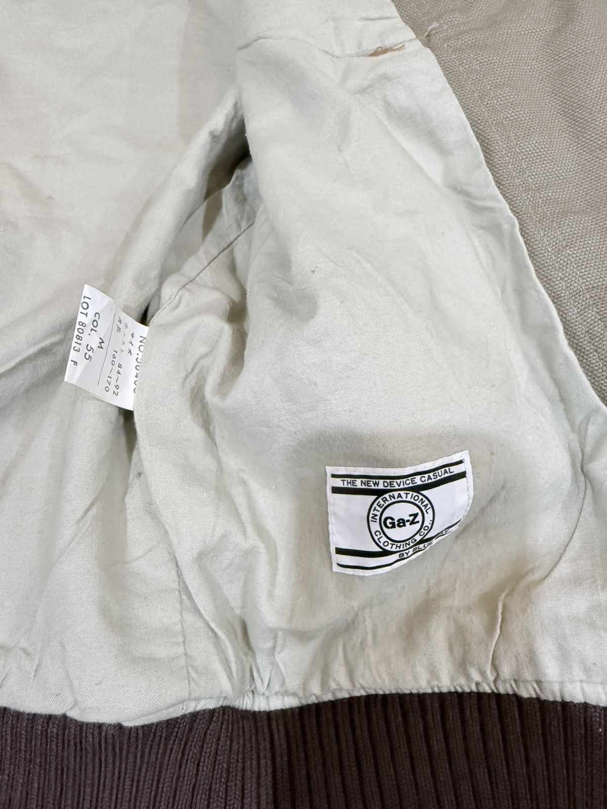 Other Ga-z (blue way) japan vintage bomber jacket Size US M / EU 48-50 / 2 - 4 Thumbnail