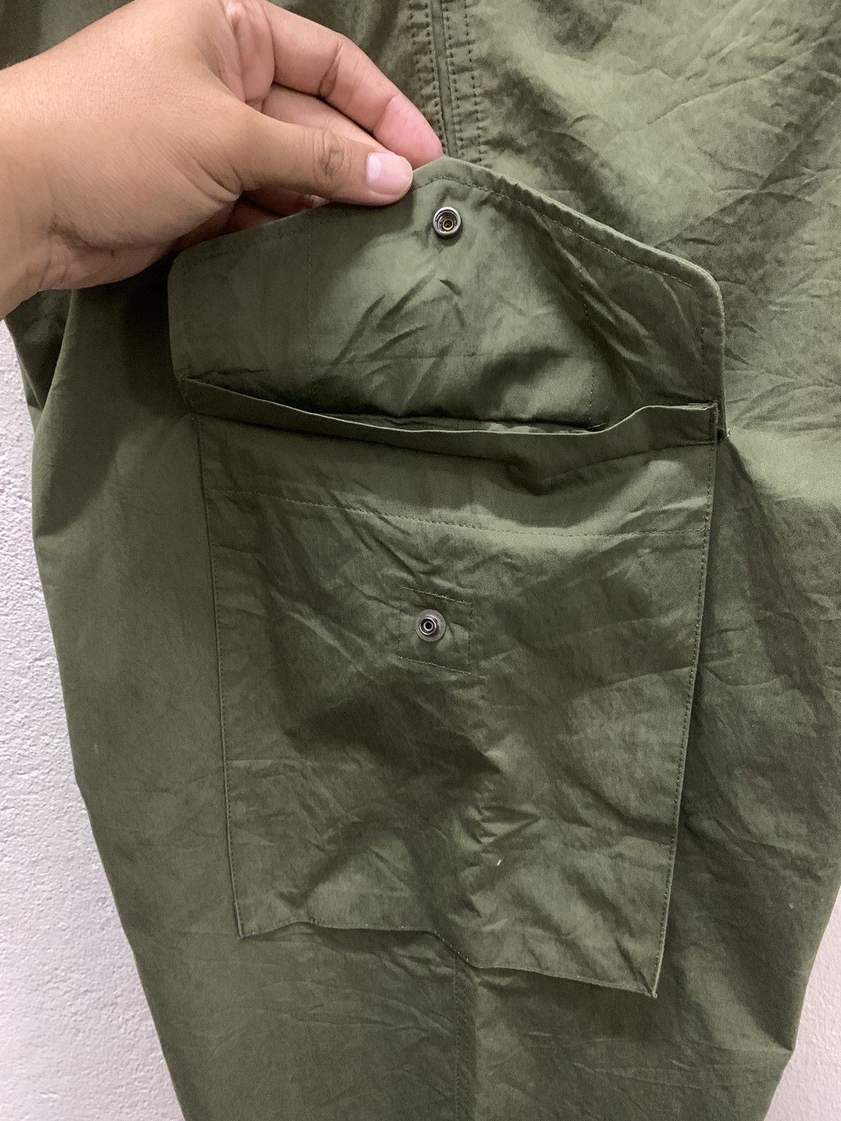 Japanese Brand × Woolrich Woolen Mills Cargo Pants Cotton Nylon Like Military Pants Size US 35 - 9 Thumbnail