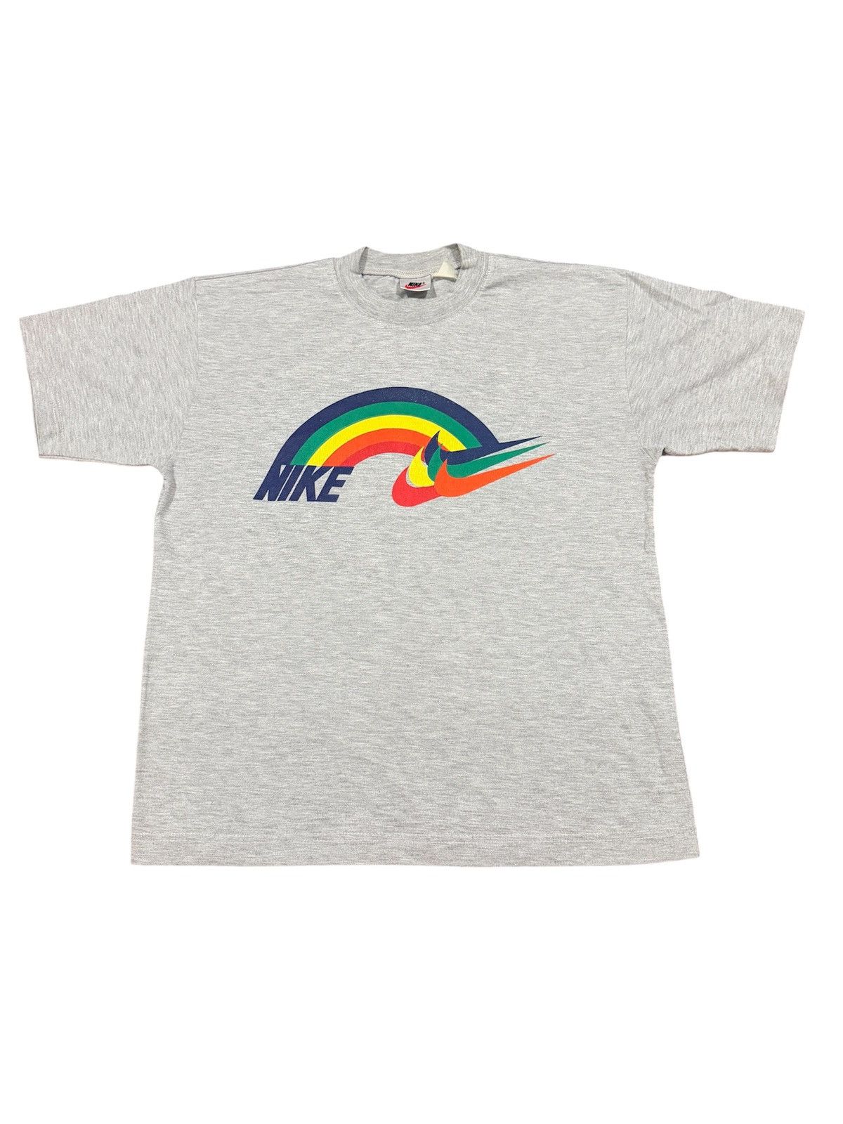 Nike Vintage Nike rainbow swoosh" Size US L / EU 52-54 / 3 - 1 Thumbnail