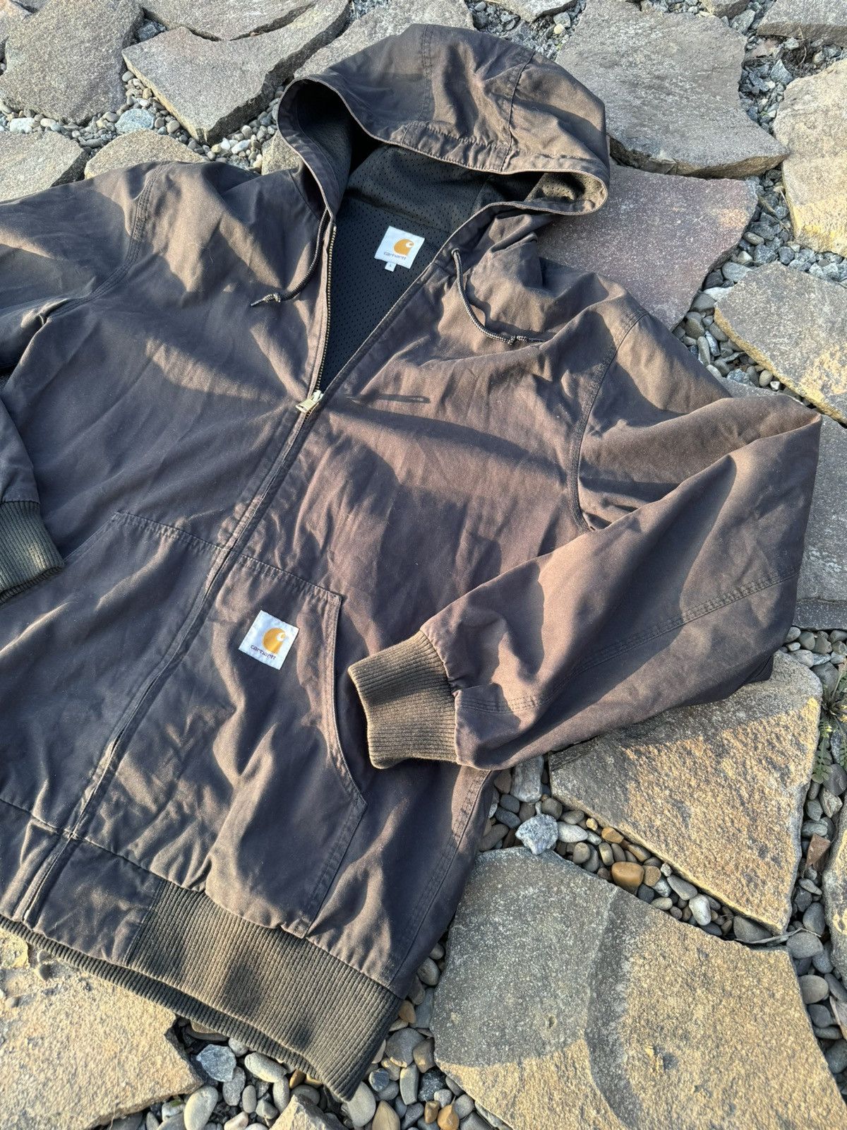 Carhartt × Carhartt Wip × Vintage Carhartt Active Jacket Wip vintage brown Size US L / EU 52-54 / 3 - 5 Thumbnail