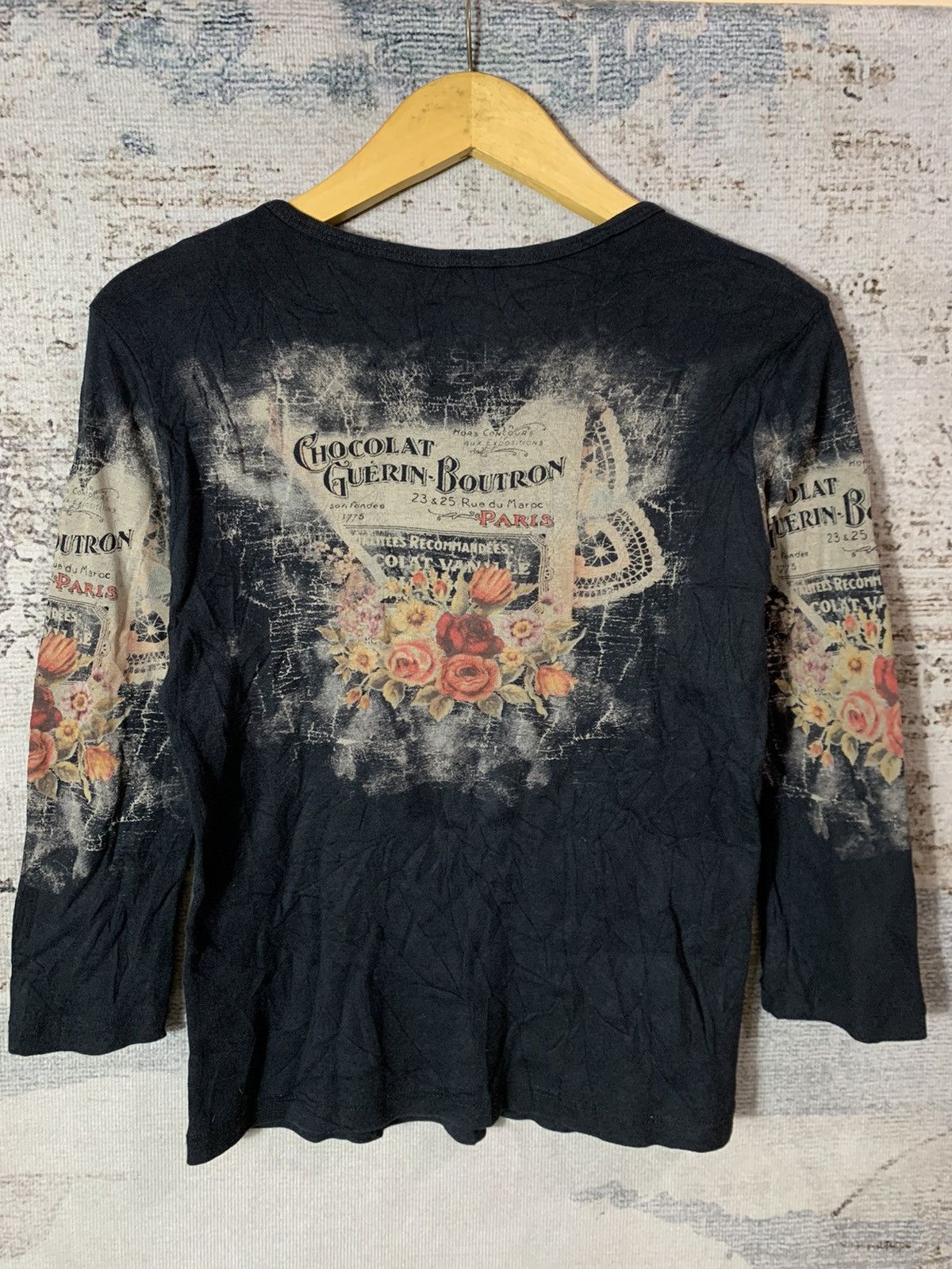 Japanese Brand × Vintage Japanese Fornia Over Printed Mesh Long sleeve Size US S / EU 44-46 / 1 - 2 Thumbnail