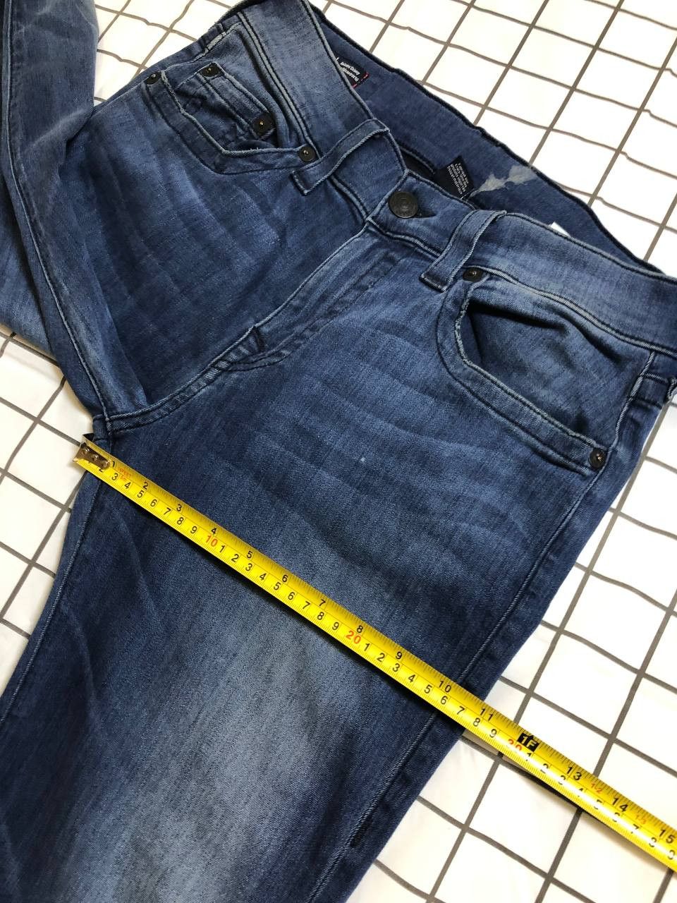 True Religion True Relion Johnny Dark Blue Wash Denim Jeans Size US 32 / EU 48 - 14 Thumbnail
