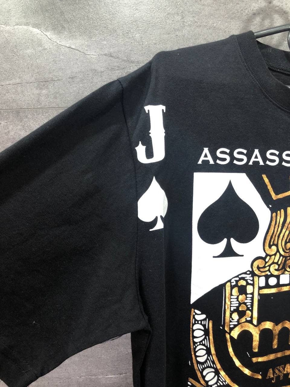 Japanese Brand × Vintage Assassyn Jeanz Black T-Shirt Japanese style Rare Size M Size US M / EU 48-50 / 2 - 4 Thumbnail