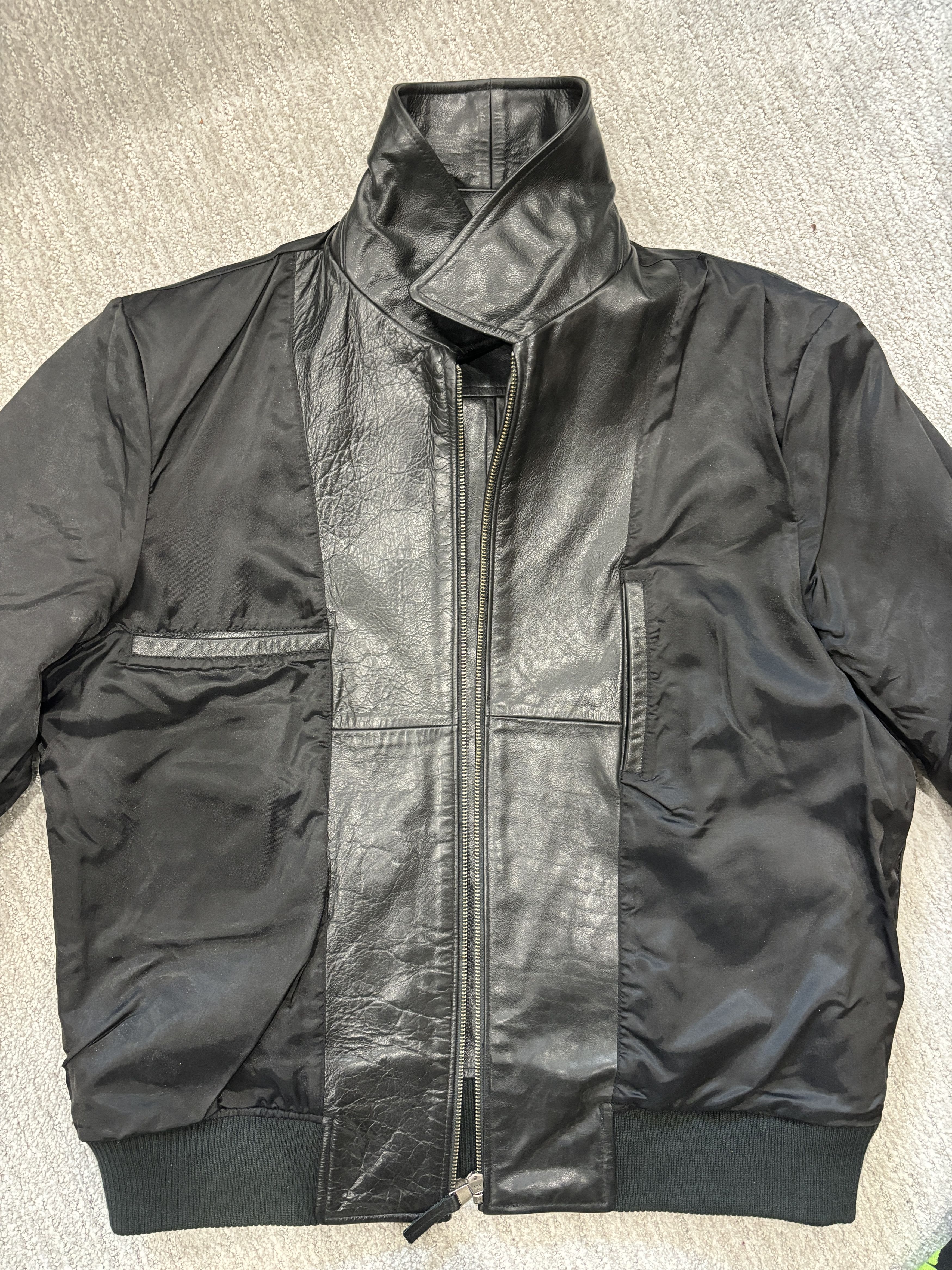 Banana Republic Banana Republic Flight Leather Jacket Size US L / EU 52-54 / 3 - 4 Thumbnail