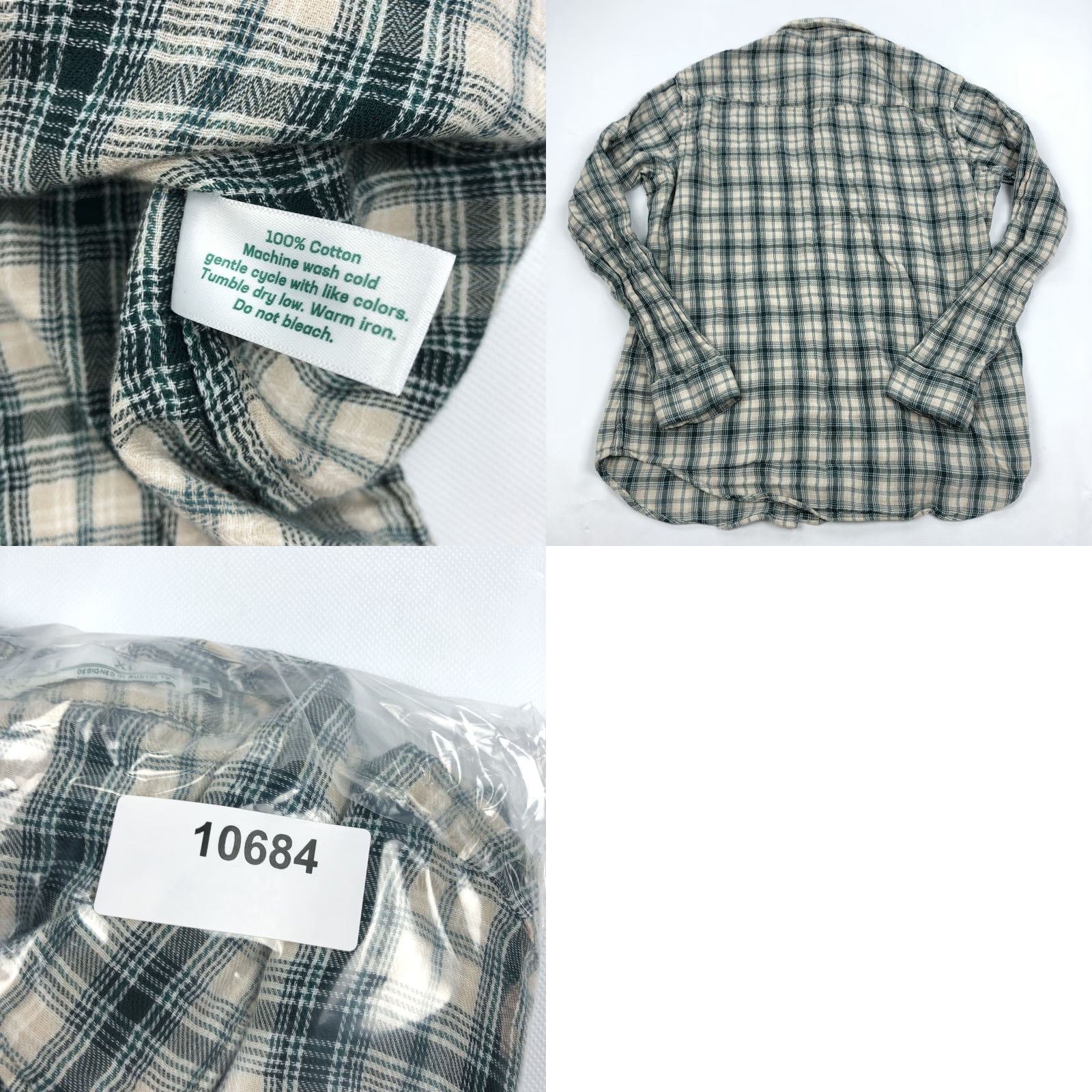 Vintage CRIQUET Men XL Plaid Pearl Snap Casual Shirt Long Sleeve Size US XL / EU 56 / 4 - 8 Thumbnail