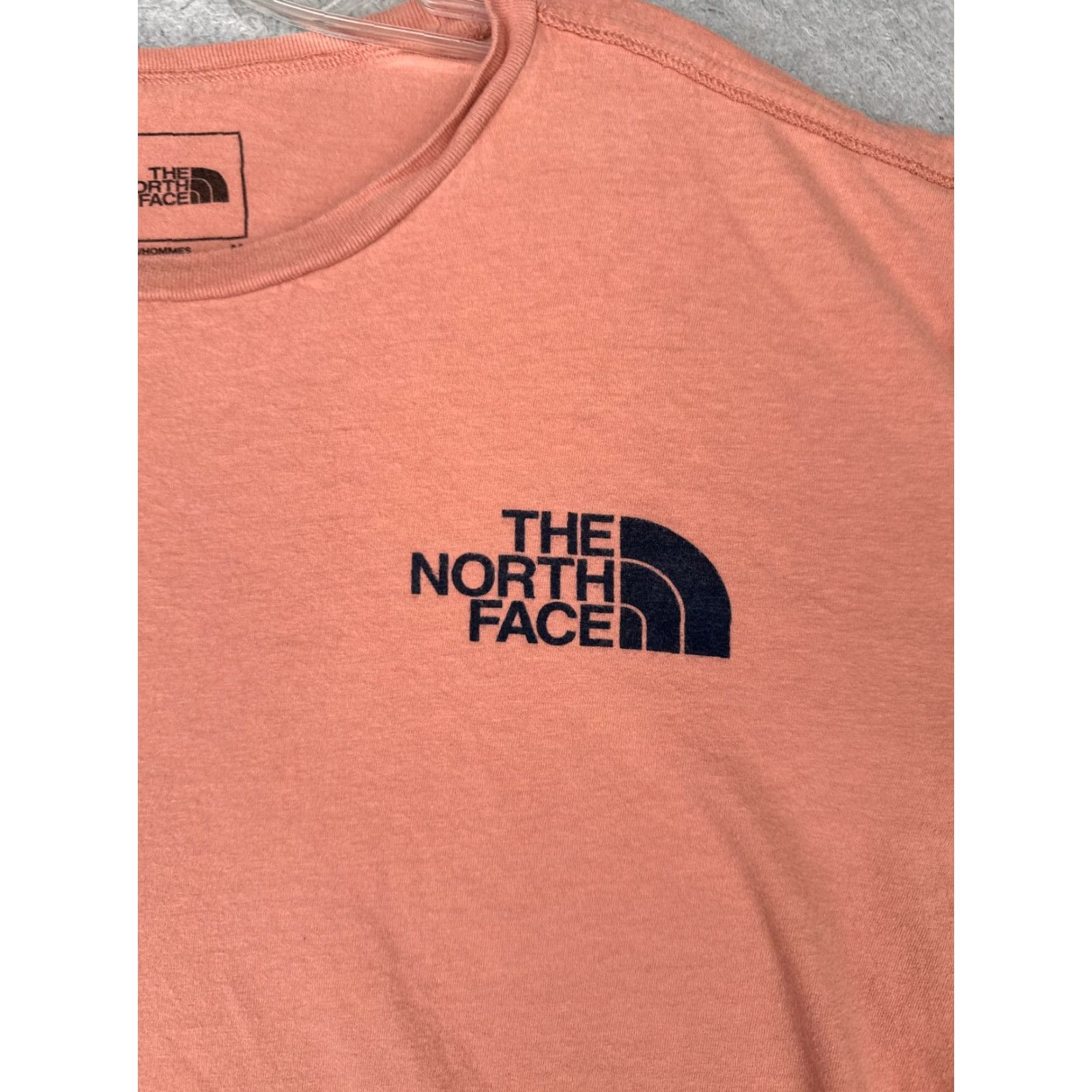 The North Face The North Face Shirt Men Medium Pink Long Sleeve Crew Neck 100% Cotton Breathable Classic Size US M / EU 48-50 / 2 - 6 Thumbnail