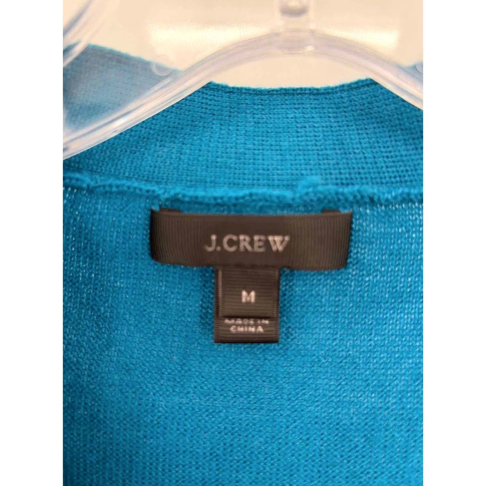 Vintage J Crew Cardigan Sweater Blue Size Medium Pre-Owned Size M / US 6-8 / IT 42-44 - 3 Thumbnail