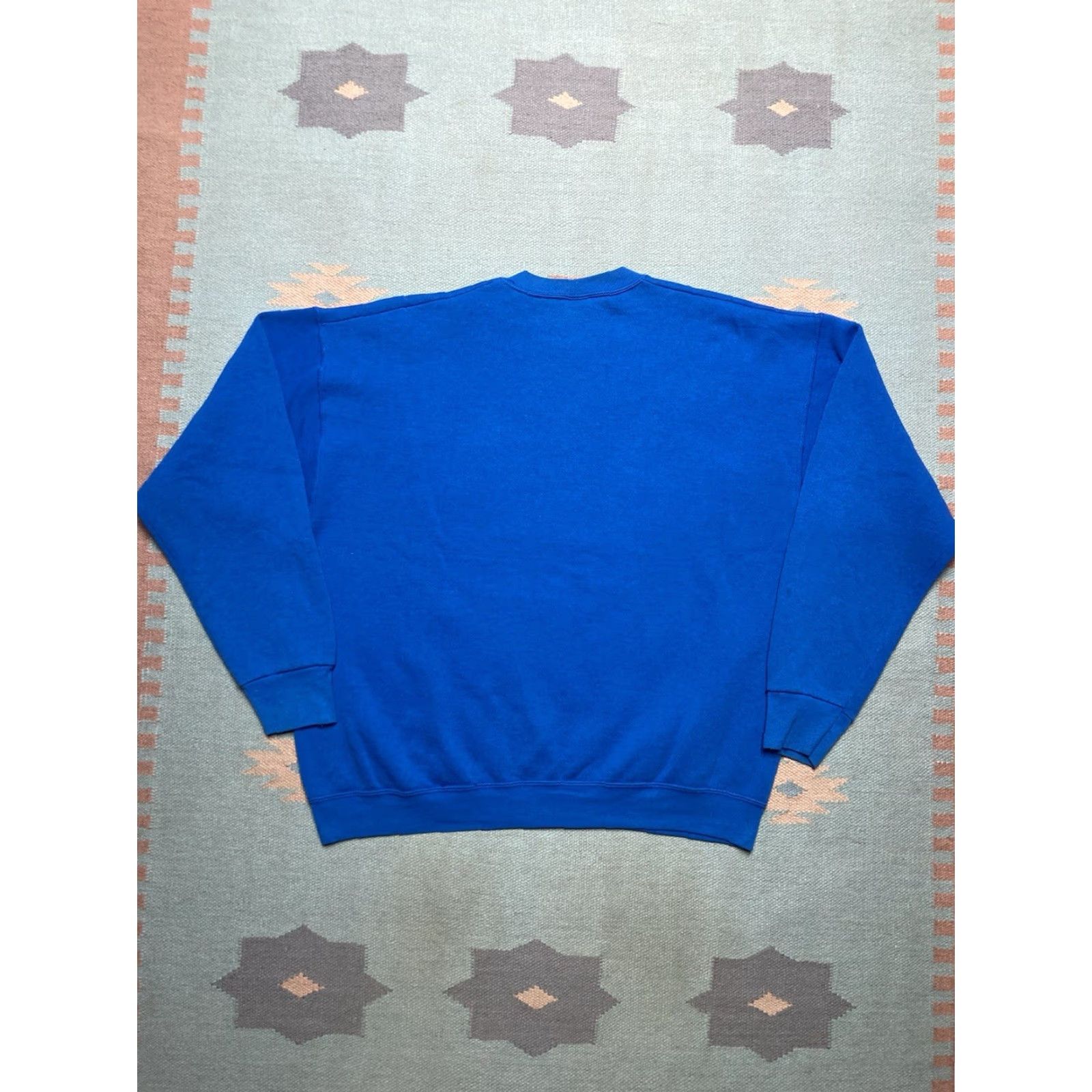 Vintage VINTAGE 90s Angel Crewneck Sweatshirt - Blue, XL, Mens, Pullover, Regular Size, Adults, There’s an Angel on My Shoulder, Cute, Sweatshirt Size US XL / EU 56 / 4 - 6 Thumbnail