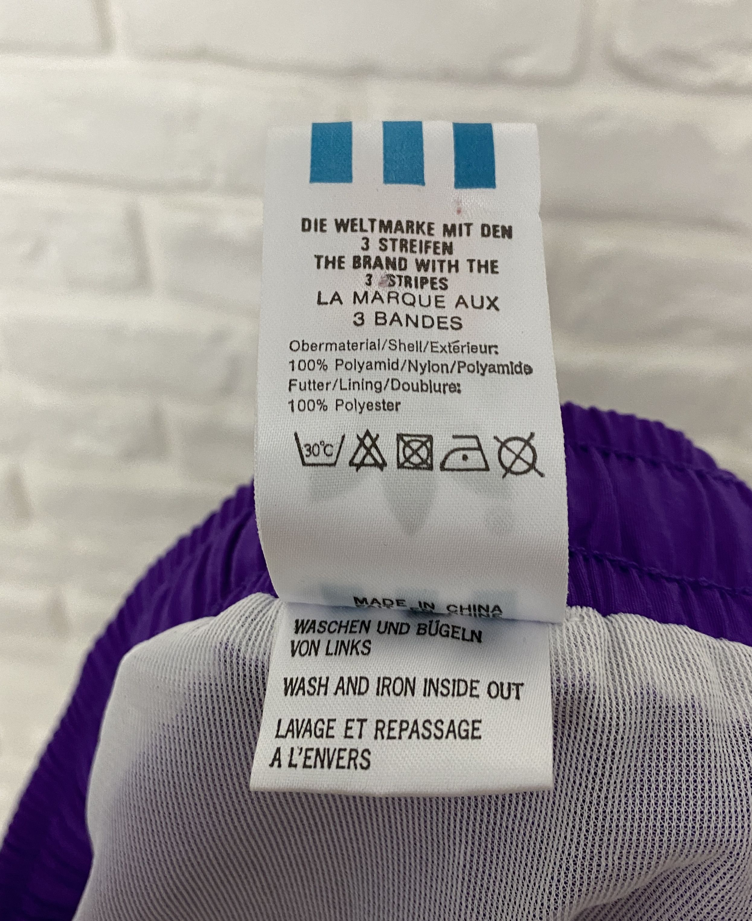 Adidas Retro 90s Adidas Shorts Athletic Running Purple Size XL Size US 36 / EU 52 - 6 Thumbnail