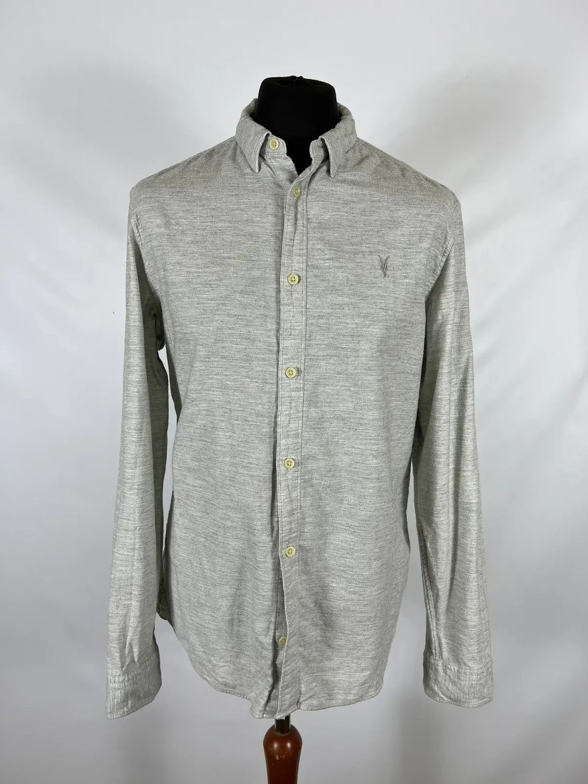 20471120 × Allsaints × Japanese Brand All Saints long sleeve men’s shirt Size US L / EU 52-54 / 3 - 1 Thumbnail