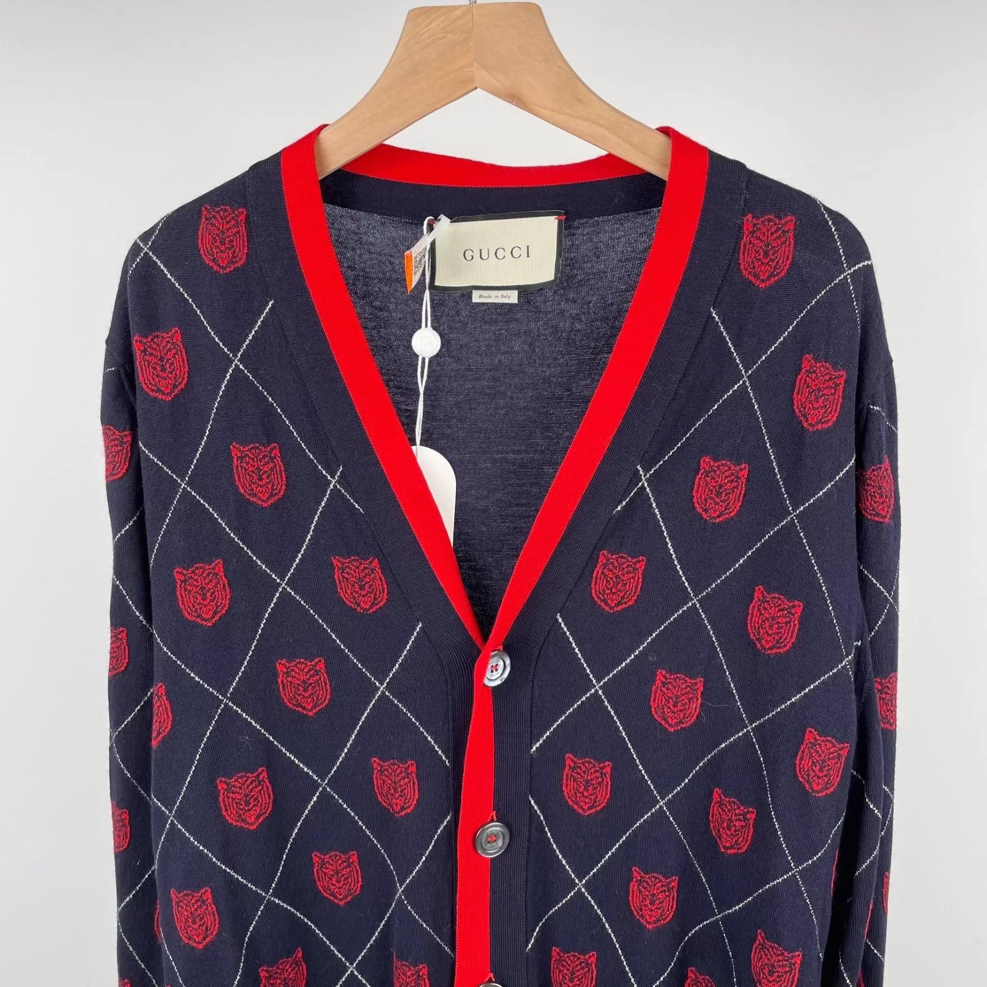 Gucci Gucci Wool Knit Sweater XL Size US XL / EU 56 / 4 - 7 Thumbnail