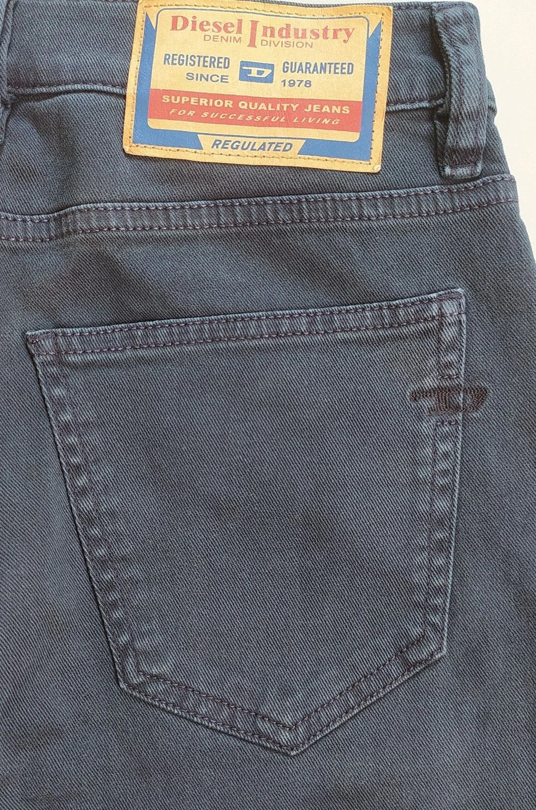 Diesel Diesel 2019 D-STRUKT L.30 MENS JEANS SLTP/9706 Size US 28 / EU 44 - 10 Thumbnail