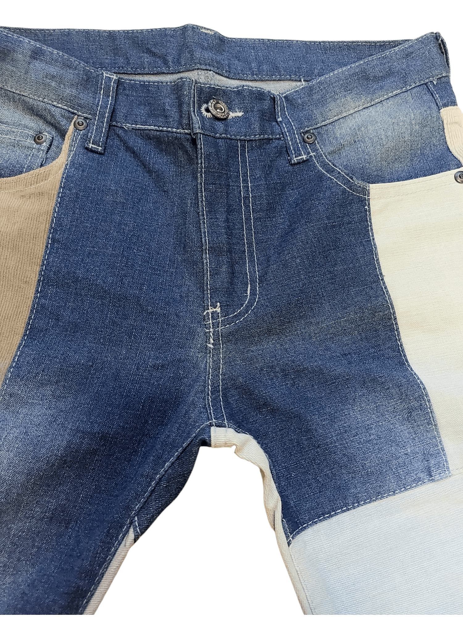 Vintage Vintage Japanese Patchwork Denim Size US 32 / EU 48 - 11 Thumbnail