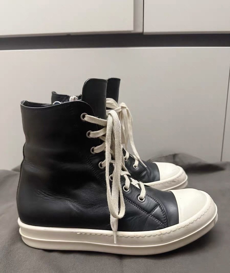Rick Owens Rick Owens Mainline Classic Patent Leather High-Top Size US 7 / EU 40 - 5 Thumbnail