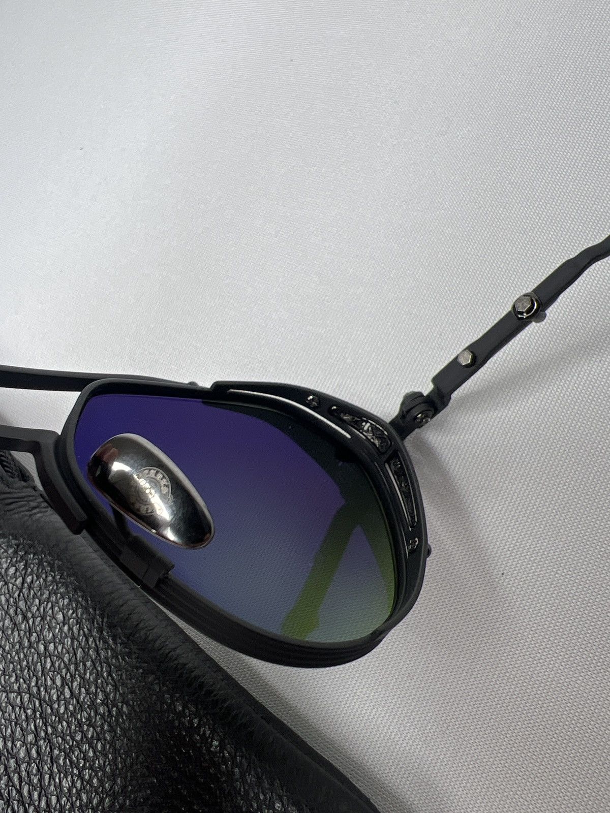 Chrome Hearts Chrome Hearts Free Ride MBK Matte Black 54-19-149 Sunglasses Size ONE SIZE - 7 Thumbnail