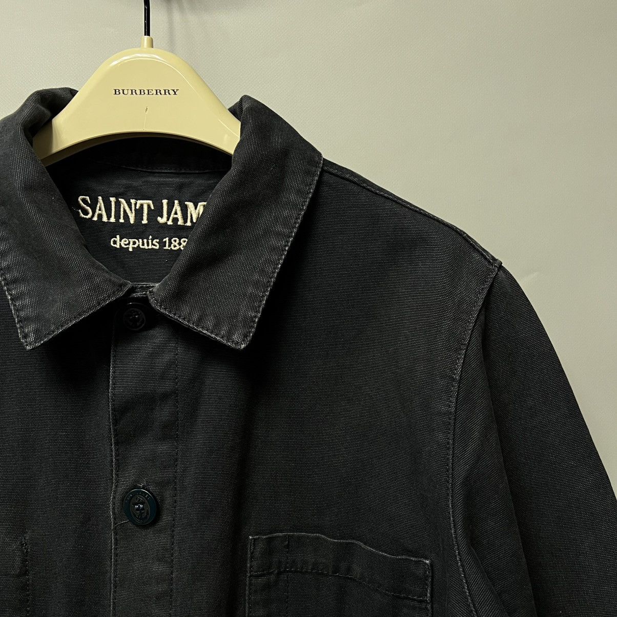 Saint James Saint James Cotton Canvas French Work Chore jacket Sirocco Size US M / EU 48-50 / 2 - 3 Thumbnail