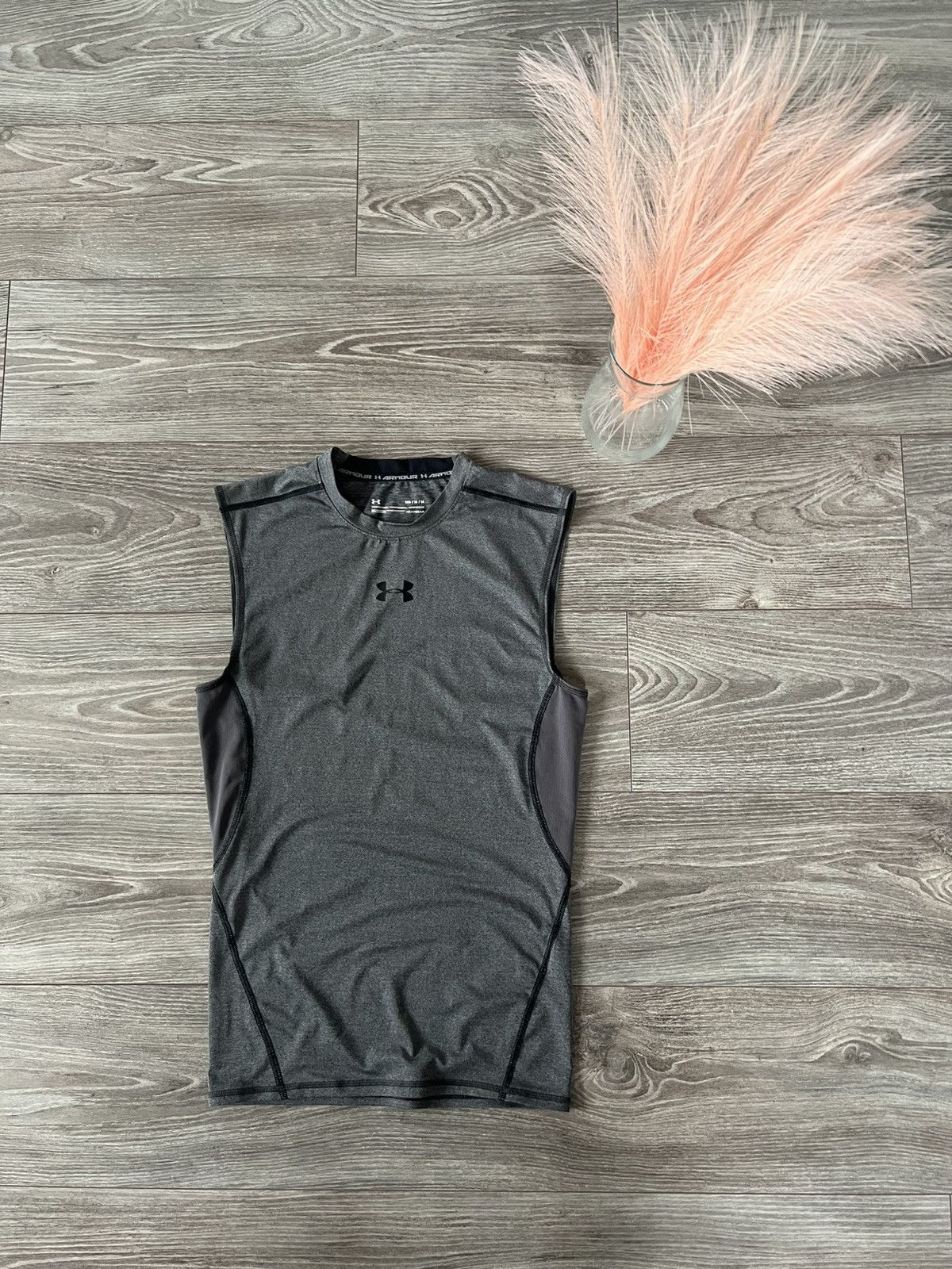 Other × Under Armour Under Armour Central Logo Onix Compression Heatgear Tee Size US M / EU 48-50 / 2 - 7 Thumbnail