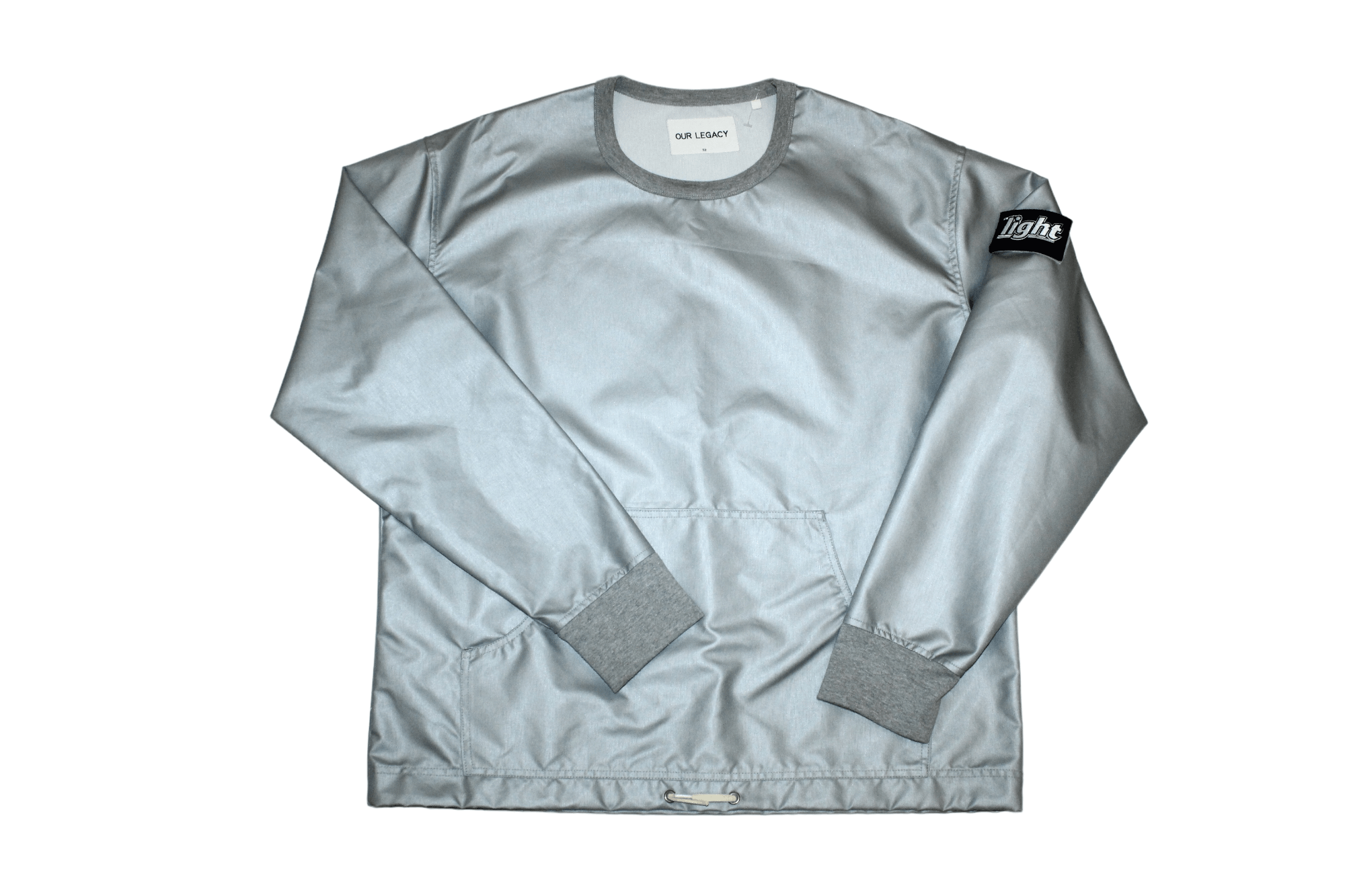 Our Legacy GRAIL💥Our Legacy AW14 Silver Reflective Pullover Jacket Size US XL / EU 56 / 4 - 1 Thumbnail