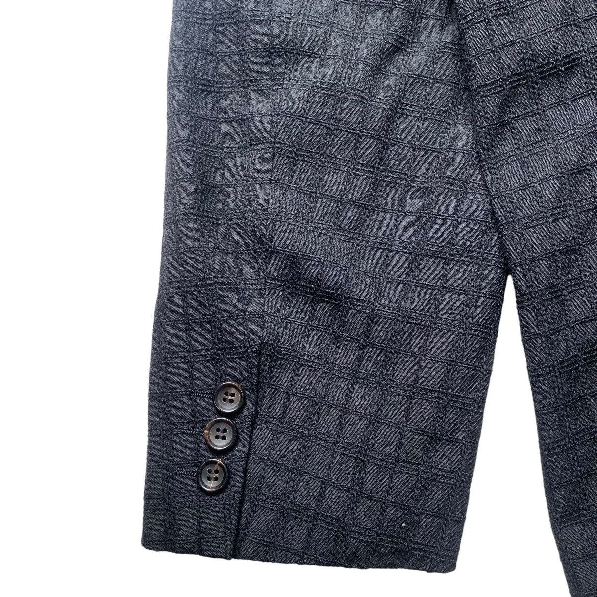 Comme des Garcons Homme AD1997 CdgH Blazer Jacket Zipper Embroidered Size US L / EU 52-54 / 3 - 15 Thumbnail