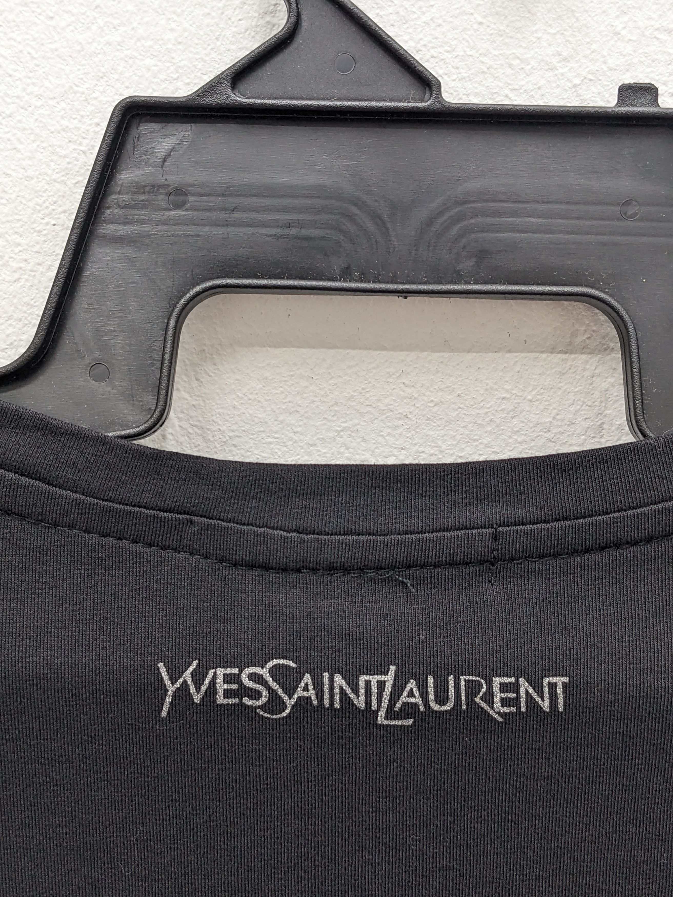 Yves Saint Laurent VINTAGE YVES SAINT LAURENT LONG SLEEVE TSHIRT Size XL / US 12-14 / IT 48-50 - 4 Thumbnail