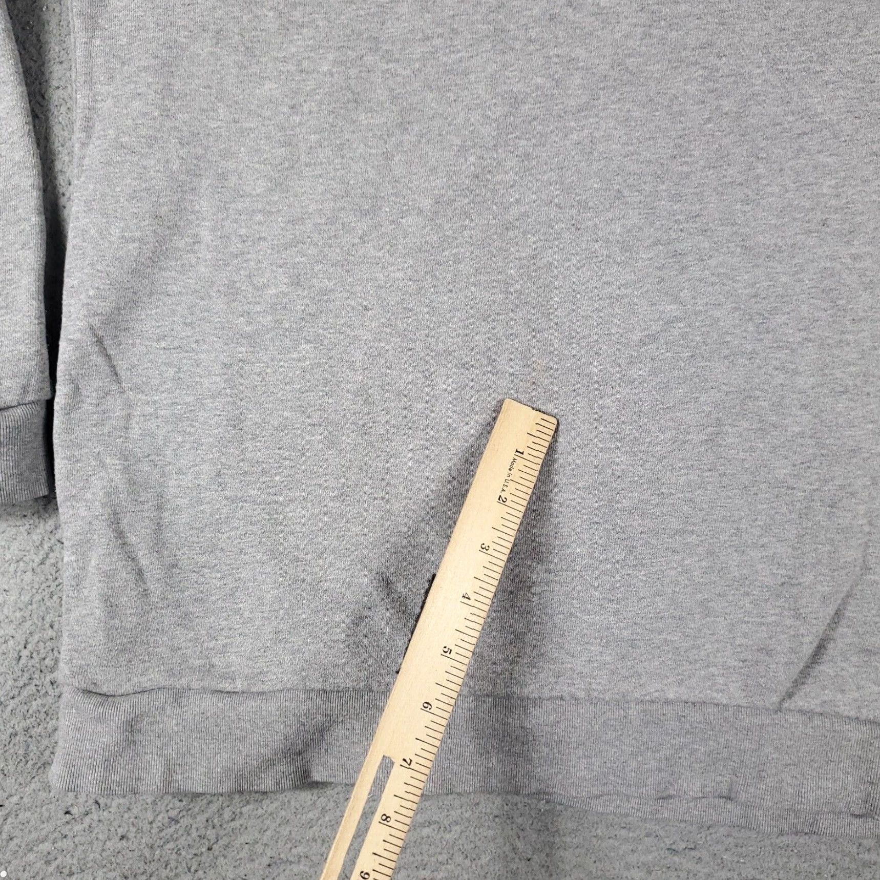 Adidas Adidas Mens Medium Gray Logo Casual Pullover Sweatshirt Size US M / EU 48-50 / 2 - 5 Thumbnail