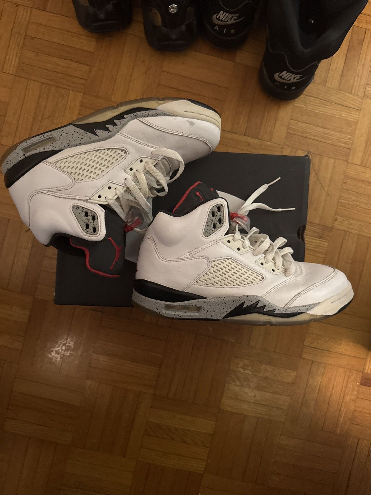 Jordan Brand Jordan 5 White Cement Size US 8 / EU 41 - 2 Thumbnail