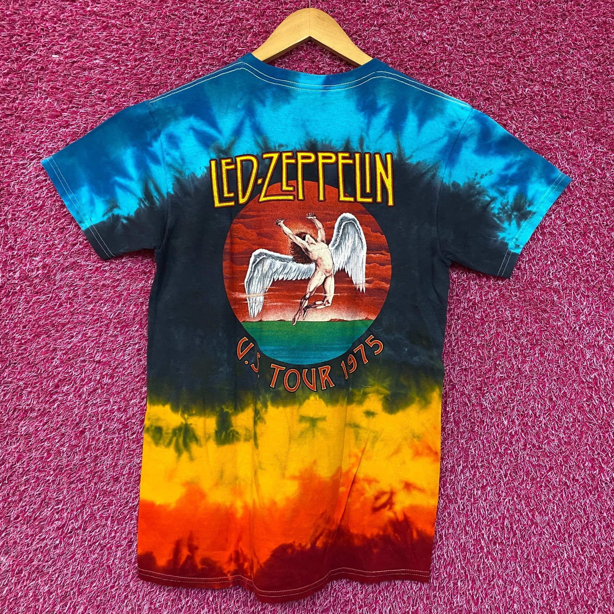 Led Zeppelin Led Zeppelin US Tour 1975 Tie Dye Tshirt size Small Size US S / EU 44-46 / 1 - 3 Thumbnail