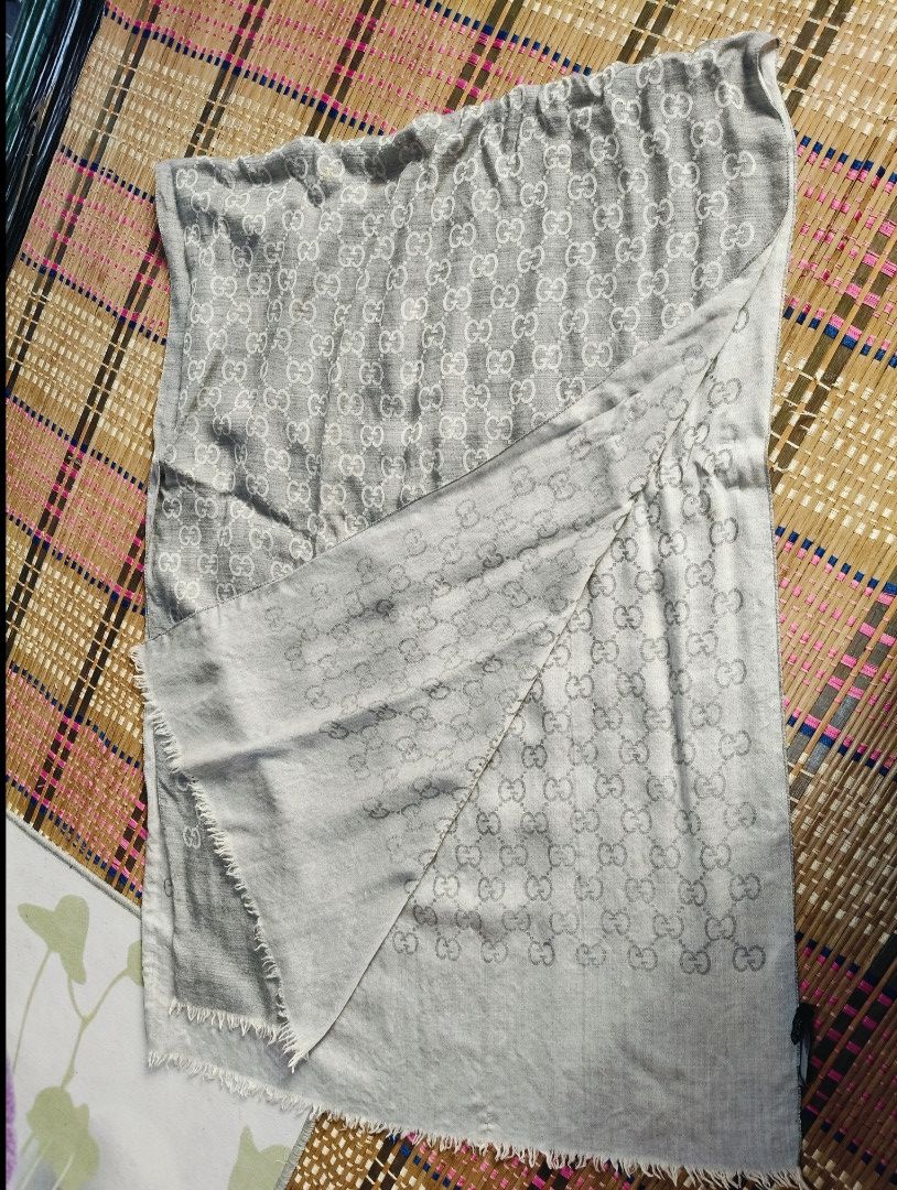 Gucci GUCCI MONOGRAM WOOL SCARF Size ONE SIZE - 7 Thumbnail