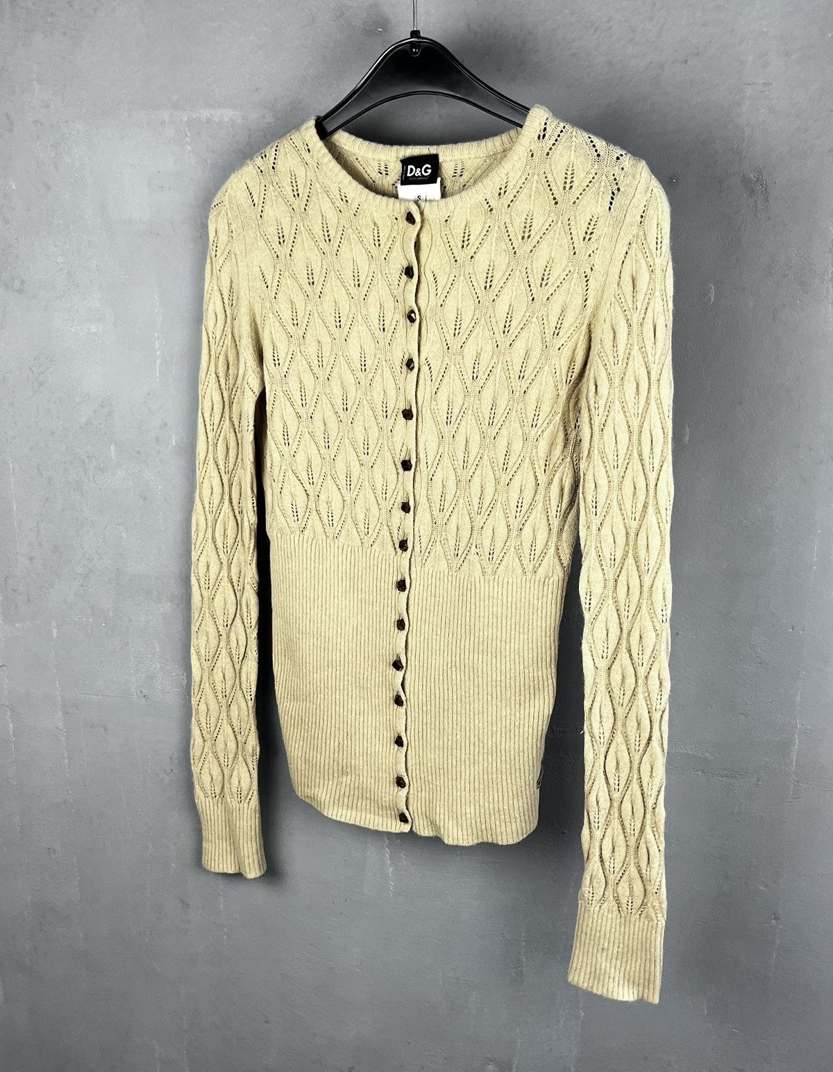 Dolce Gabbana knit cardigan sweater vintage
