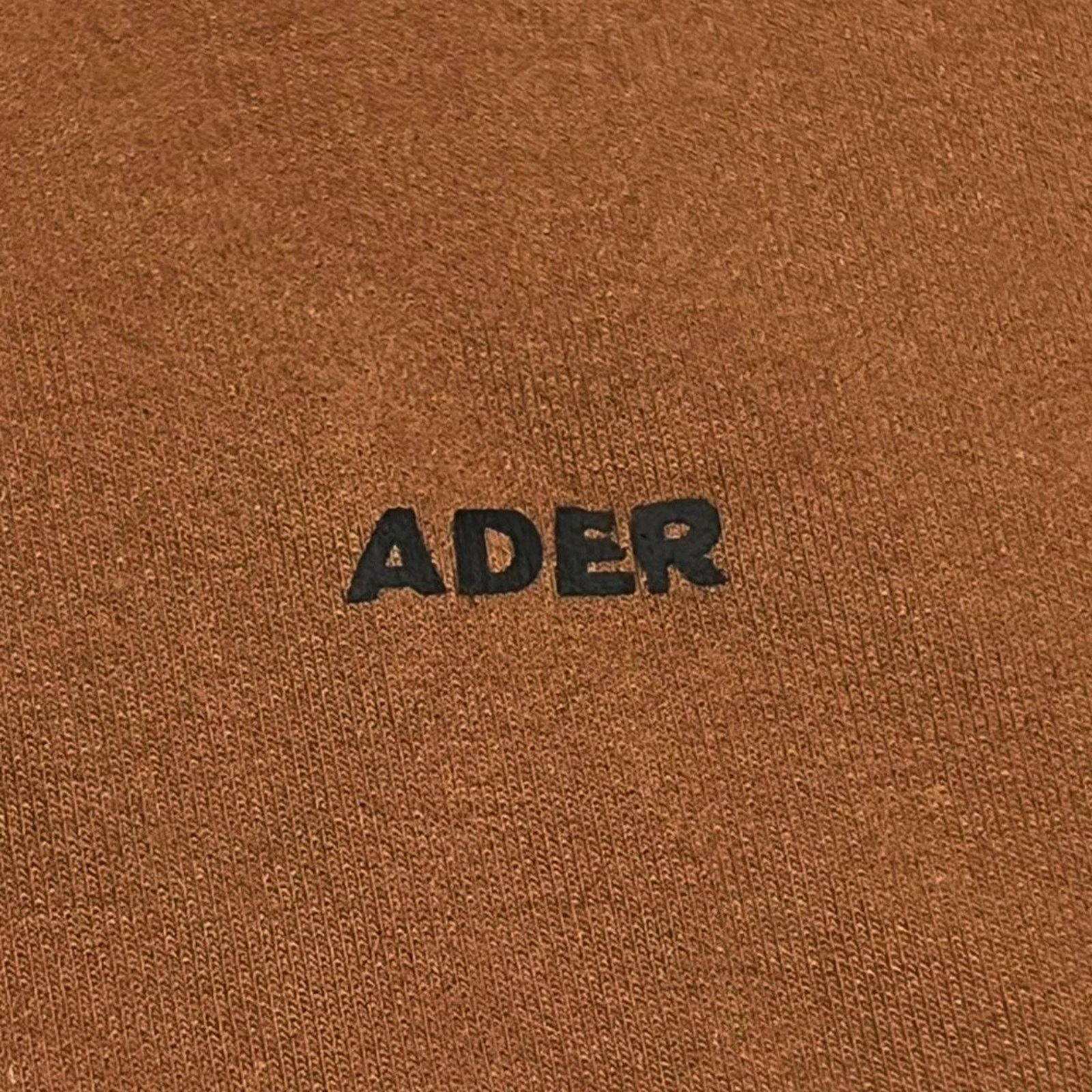 Ader Error Ader Error Brown ZipUp Hooded Jacket w/ Ripped Pockets Size US M / EU 48-50 / 2 - 2 Thumbnail