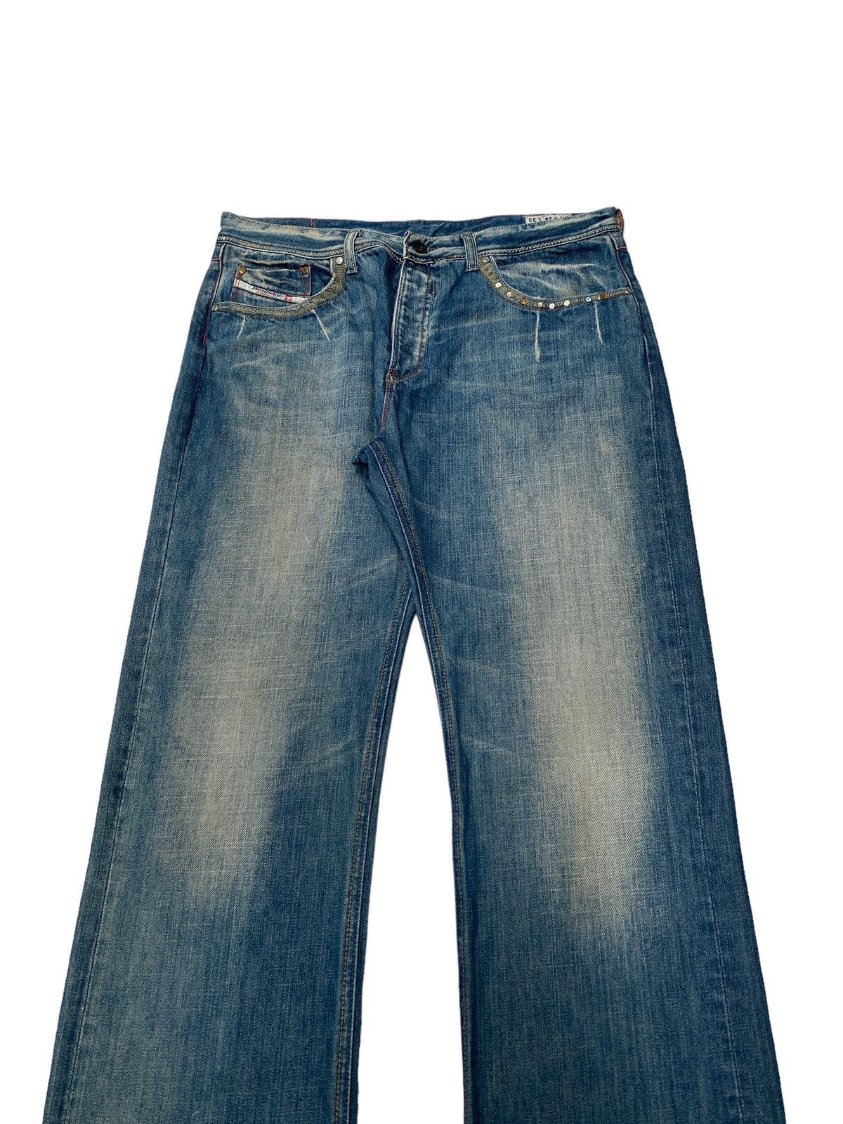 Designer × Diesel × Vintage Vintage Brand Diesel Jeans 2000s Size US 34 / EU 50 - 1 Thumbnail