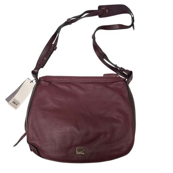 Other Kooba Leroy hobo crossbody handbag wildberry burgundy red NE Size ONE SIZE - 3 Thumbnail