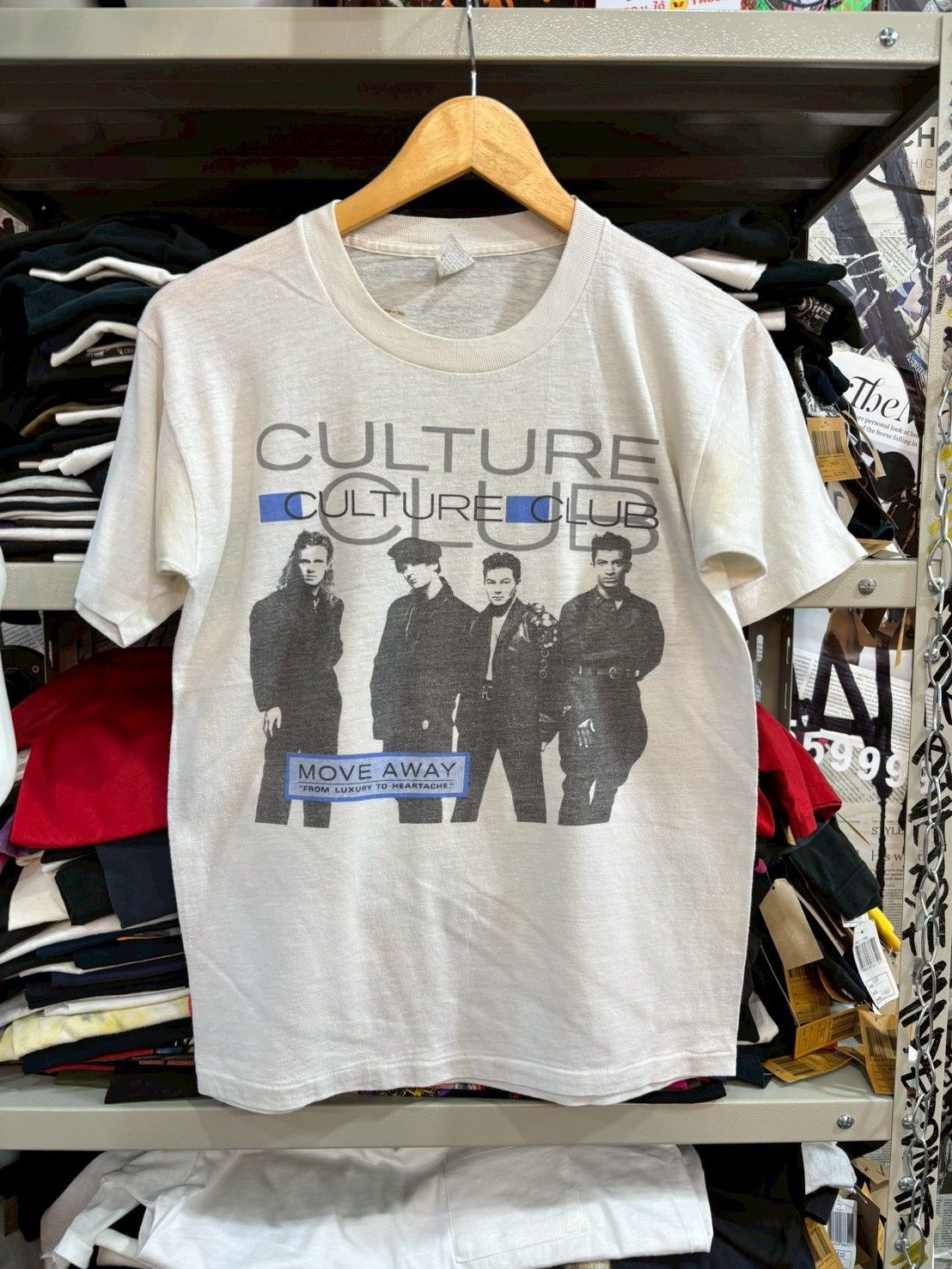 Band Tees Culture Club 80’s Size US M / EU 48-50 / 2 - 1 Thumbnail