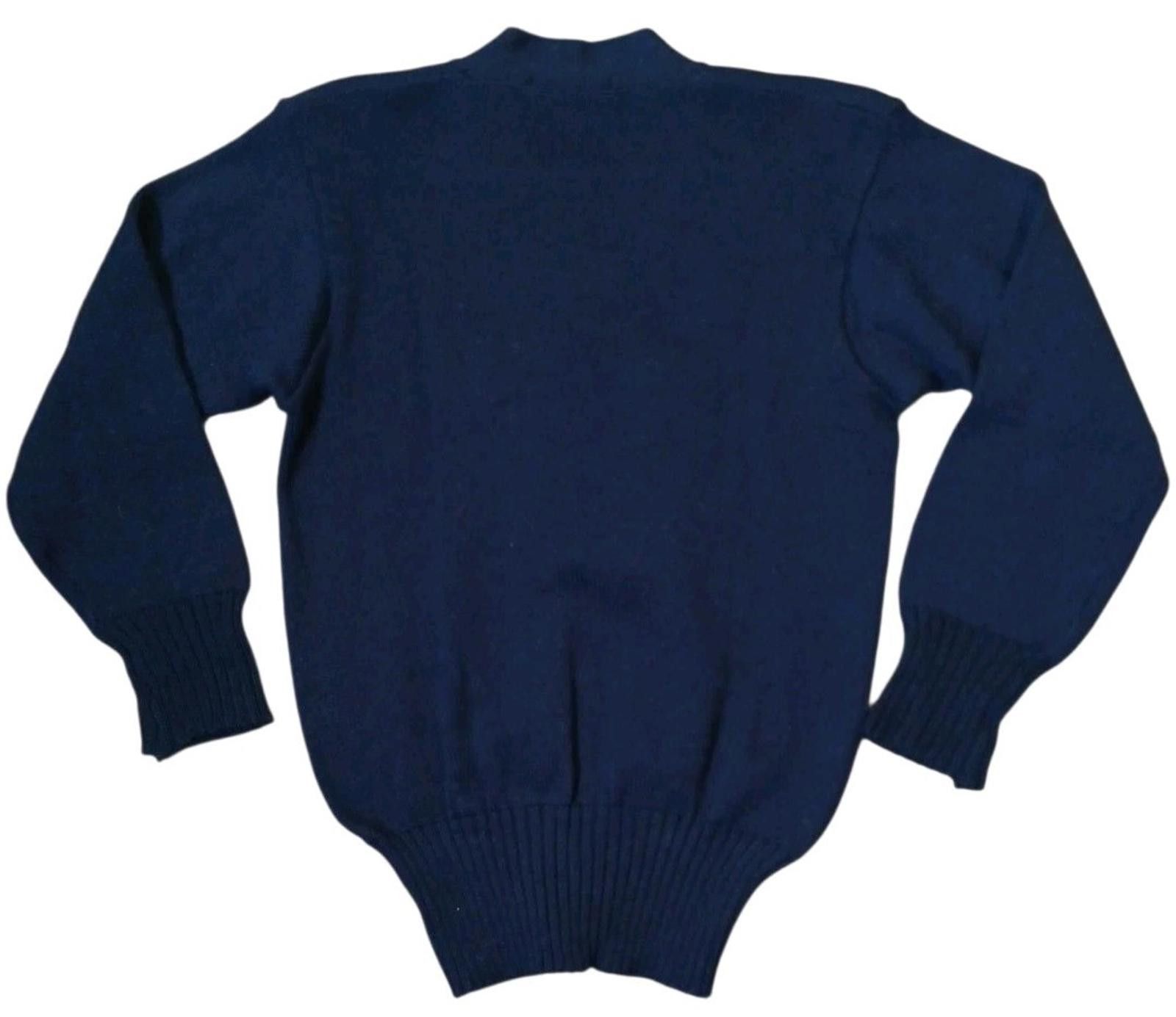 Other 60s Burean Medium Varsity V-Neck Letterman Football Sweater Size US M / EU 48-50 / 2 - 2 Thumbnail