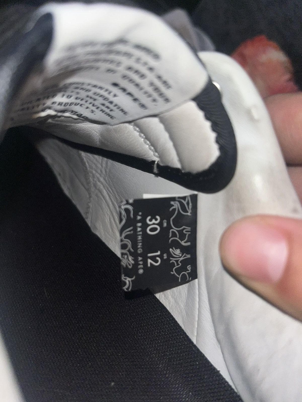 Bape PATENT BLACK #2 Size US 12 / EU 45 - 14 Thumbnail