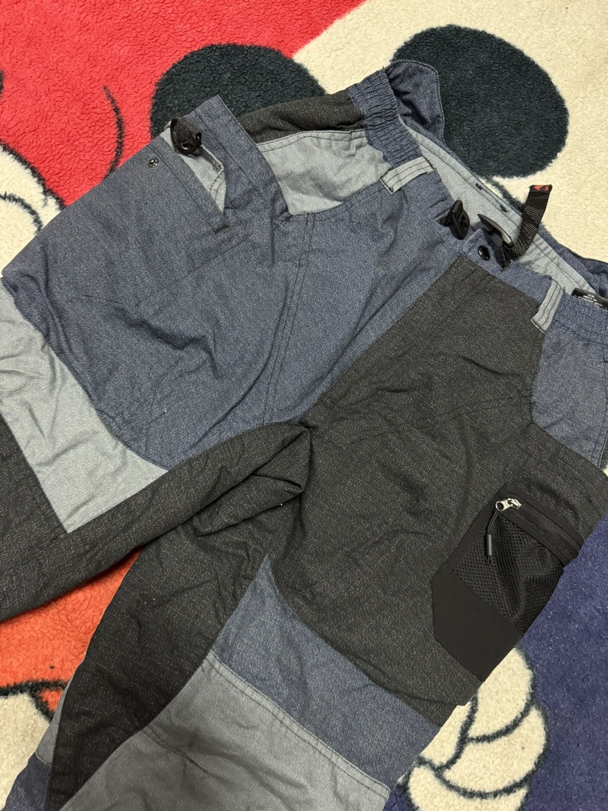 Japanese Brand FIELDCORE TACTICAL PATCHWORKS DENIM OUTDOOR PANTS Size US 32 / EU 48 - 3 Thumbnail