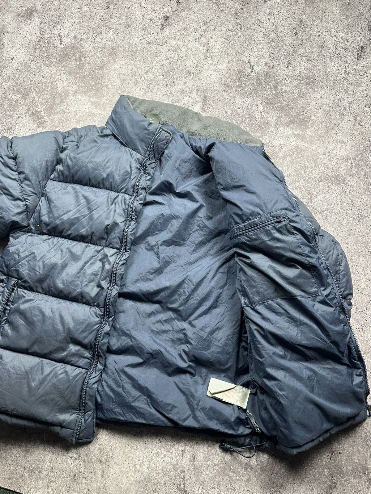 Nike 2000s💙 Nike Vintage Puffer Down Jacket Y2K Size US L / EU 52-54 / 3 - 12 Thumbnail