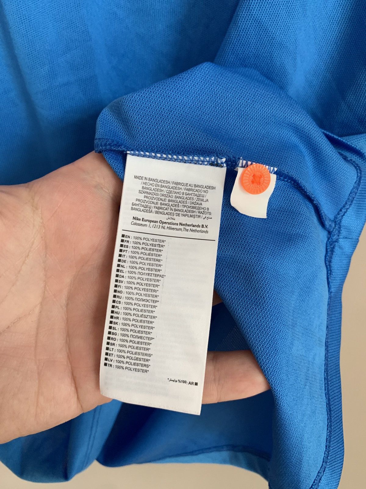 Nike India Home Cricket Polo Shirt Nike Jersey Size XXL Size US XXL / EU 58 / 5 - 9 Thumbnail