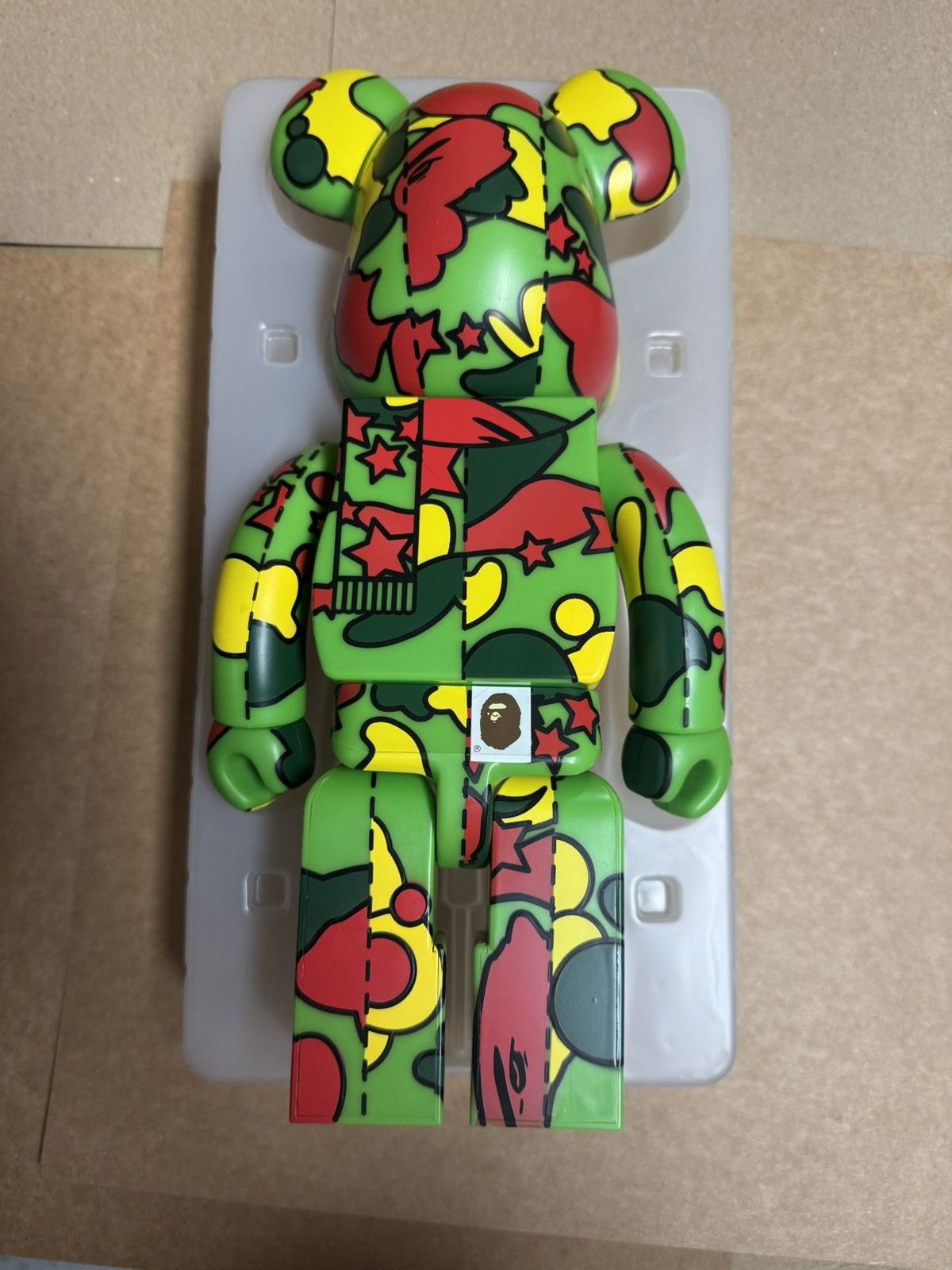 Medicom Toy Bearbrick 400 BAPE Play Multi Color Camo Camouflage Produced Size ONE SIZE - 2 Thumbnail