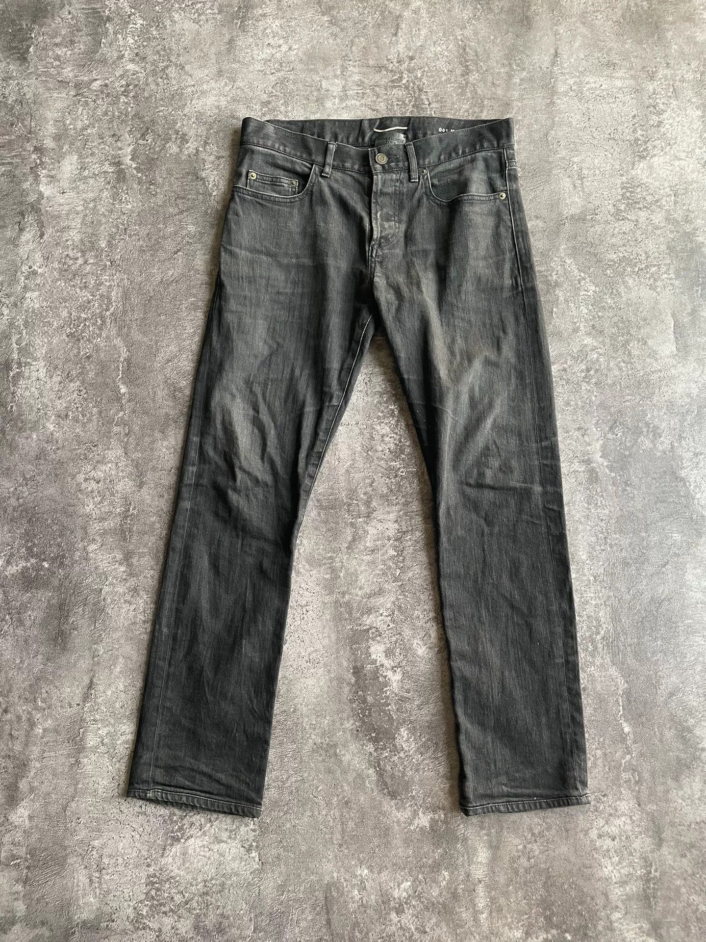 Saint Laurent Paris Saint Laurent SLP15 Straight Leg Denim Pants. Size US 29 - 1 Thumbnail