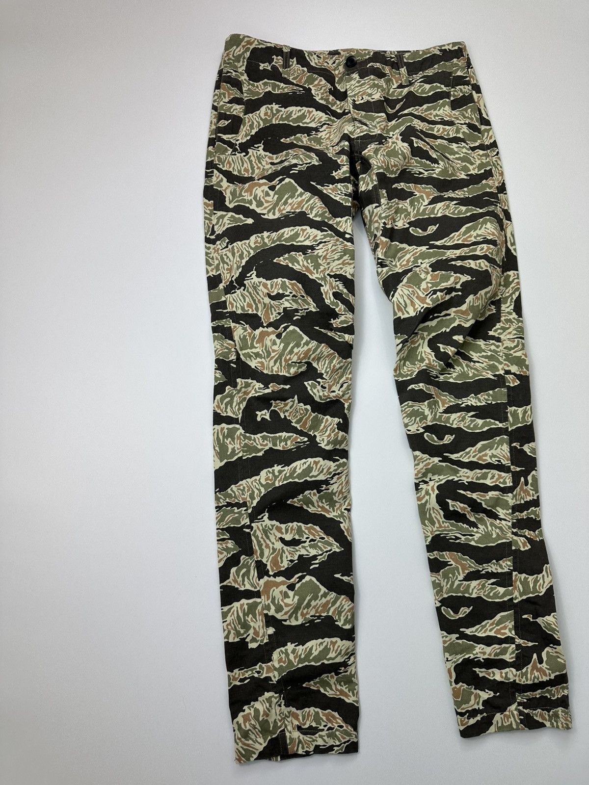 Maharishi Maharishi Camo Chino Pants Military Design Size US 33 - 3 Thumbnail