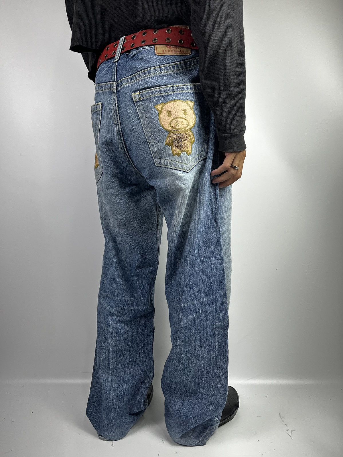 Beauty Beast × Hysteric Glamour × Japanese Brand Japanese brand pig jeans pant Size US 29 - 11 Thumbnail