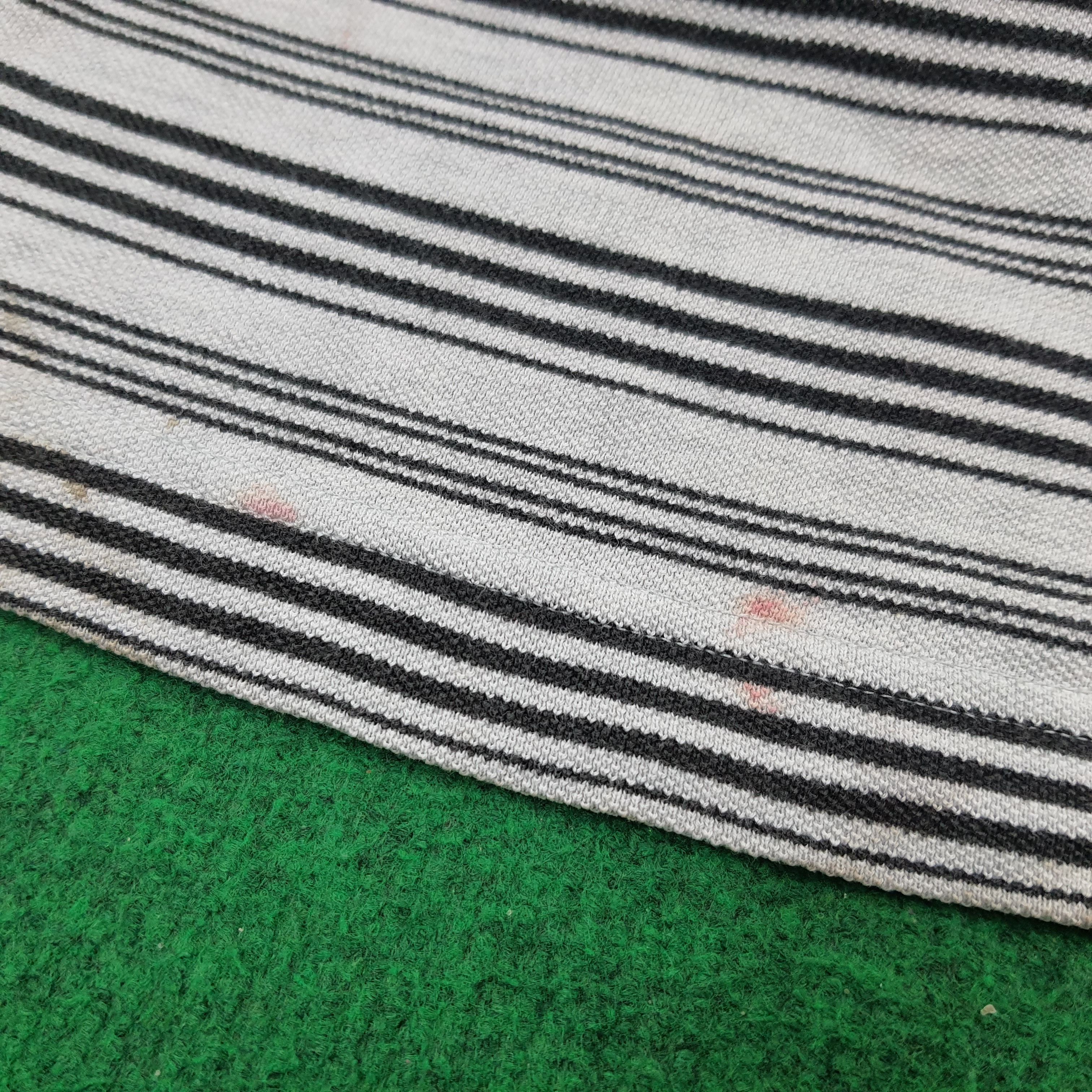 Vintage × Yves Saint Laurent Vintage Yves Saint Laurent YSL Striped Polo Shirt C196N76 Size US M / EU 48-50 / 2 - 13 Thumbnail