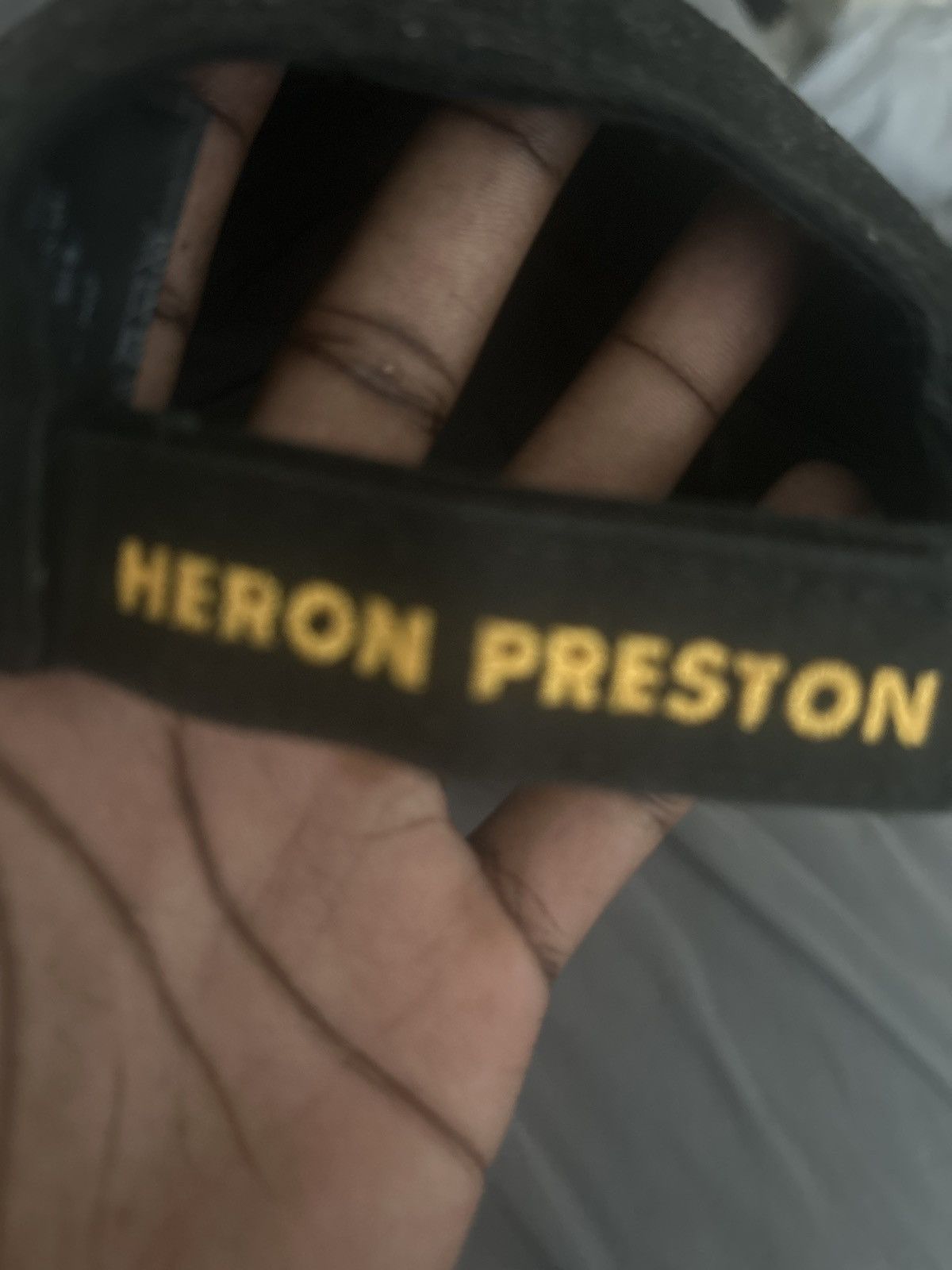 Heron Preston Heron person “CAT” baseball cap construction Size ONE SIZE - 3 Thumbnail