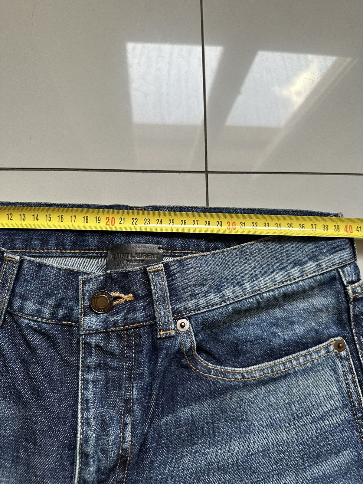 Saint Laurent Paris Saint Laurent Denim Size US 30 / EU 46 - 6 Thumbnail