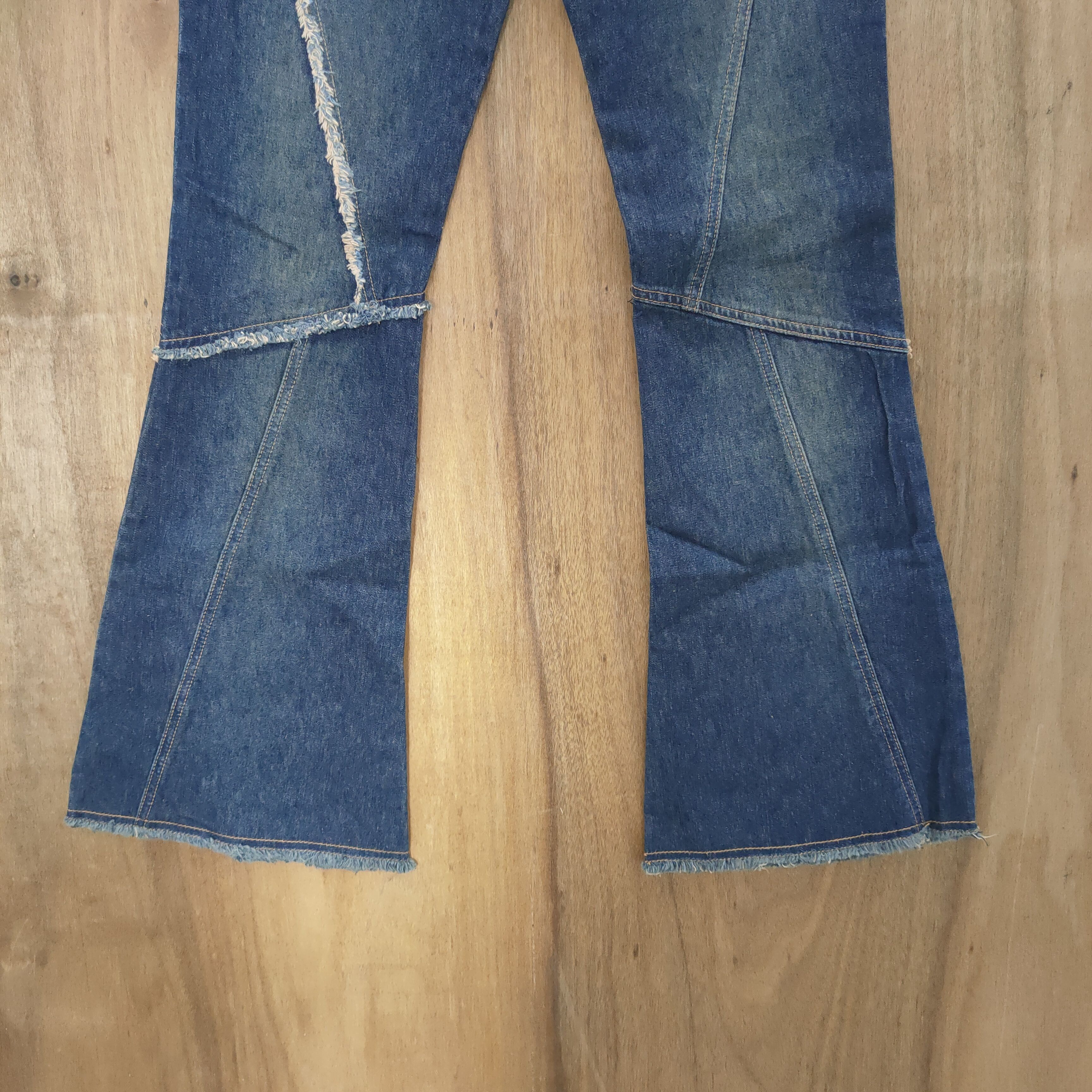 Japanese Brand RARE VINTAGE JAPANESE FLARED JEANS PANTS Size US 29 - 10 Thumbnail